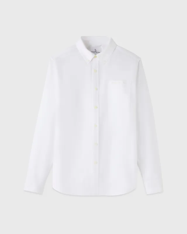 Oxford Sport Shirt - White sold by OVO