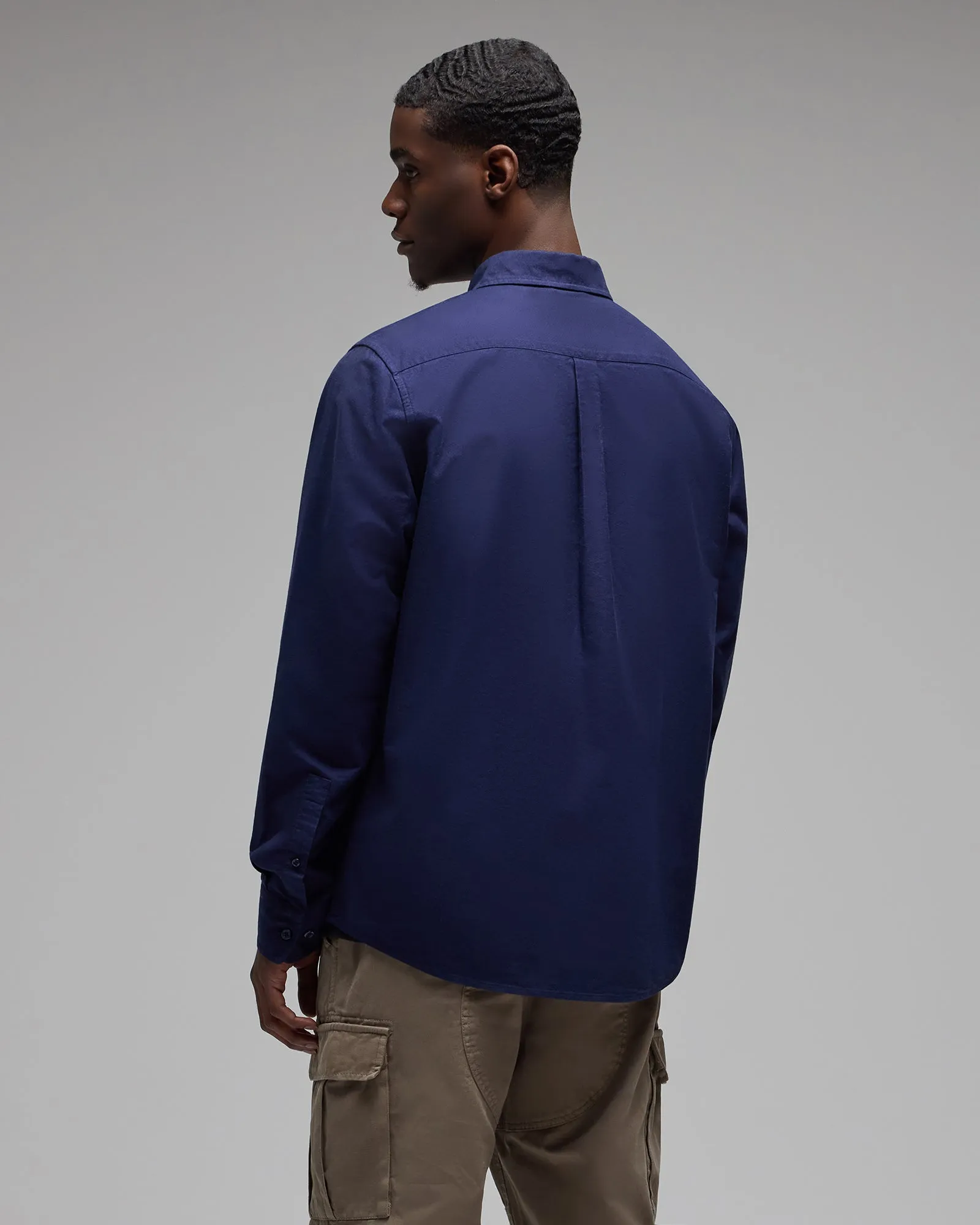 Oxford Sport Shirt - Navy sold by OVO product image thumbnail 5