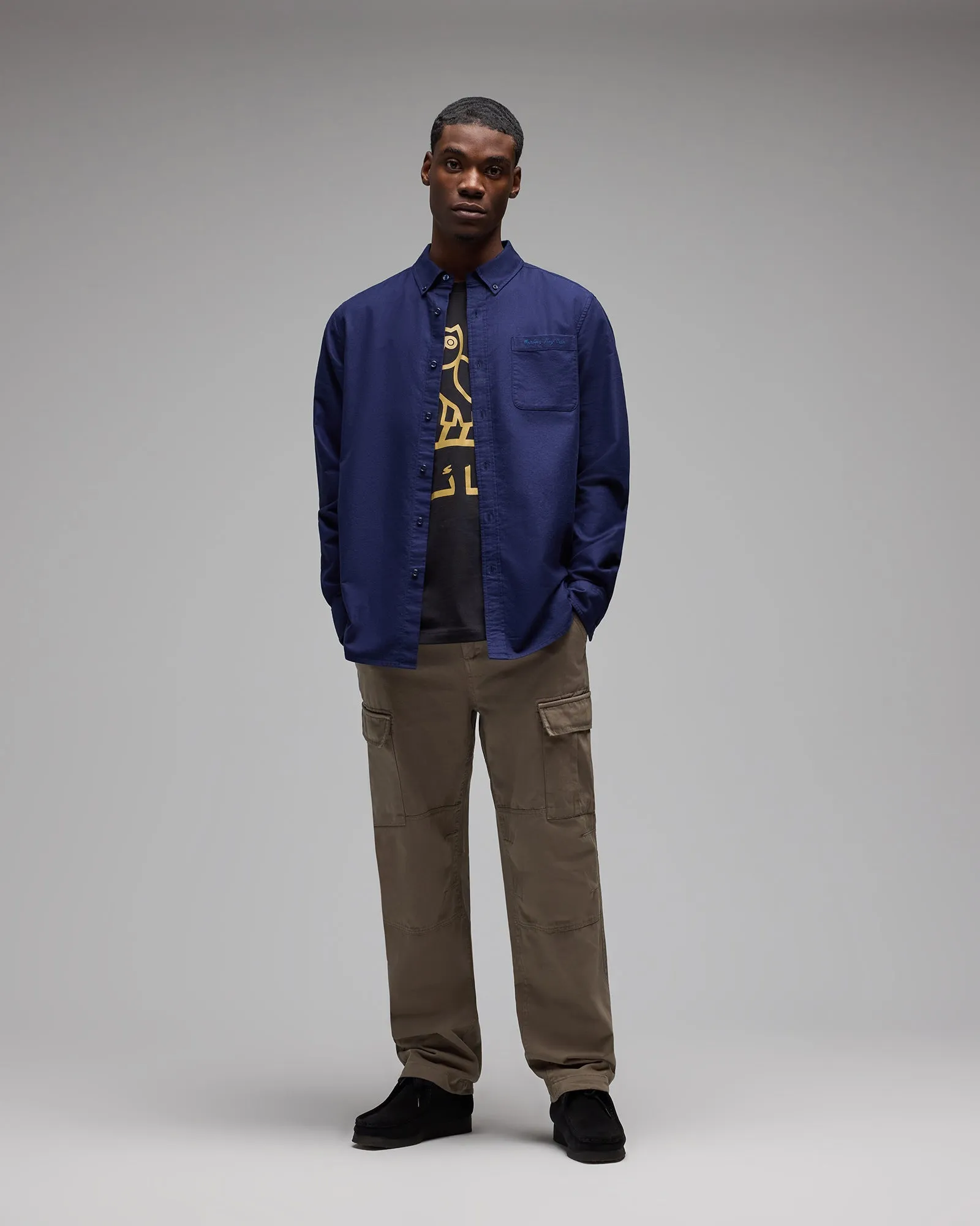 Oxford Sport Shirt - Navy sold by OVO product image thumbnail 2