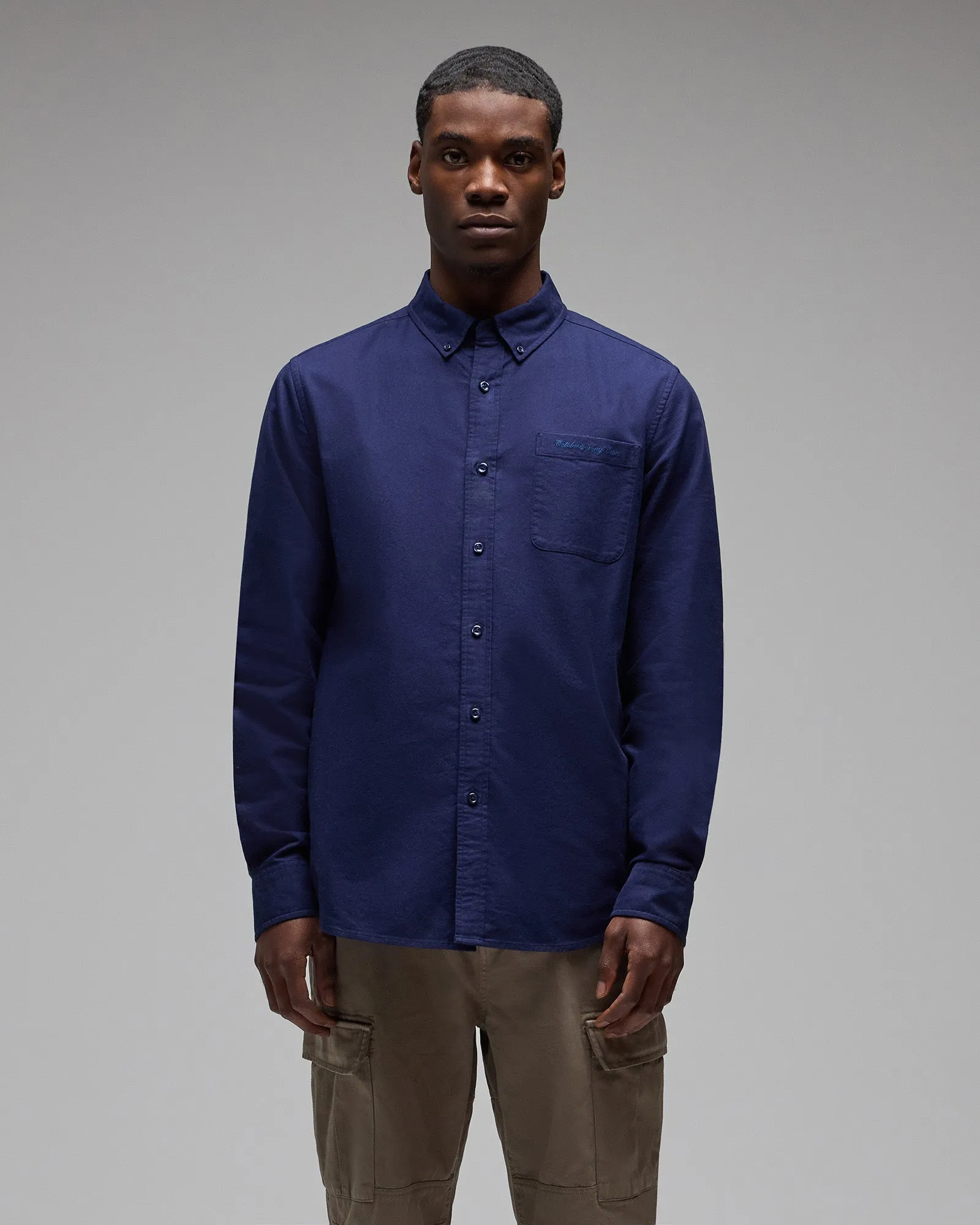 Oxford Sport Shirt - Navy sold by OVO product image thumbnail 3