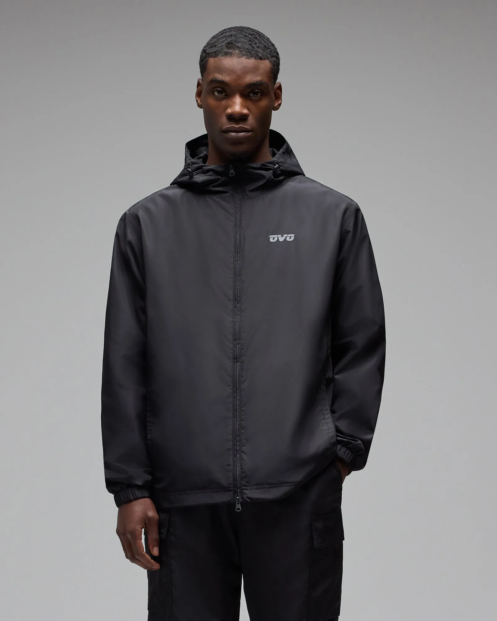 Lightweight Full-Zip Jacket - Black sold by OVO product image thumbnail 3