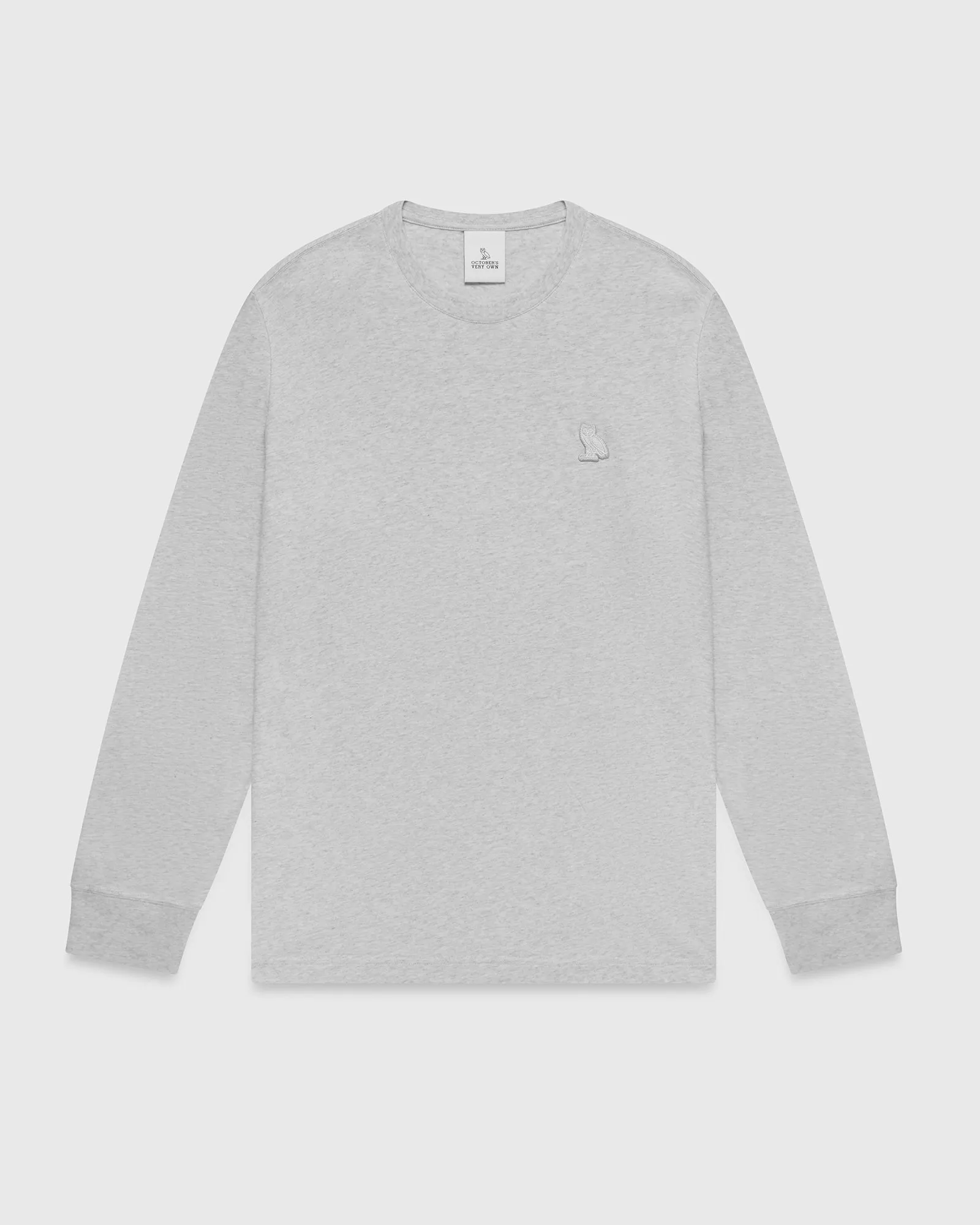 Classic Long-Sleeve Tee - Ash Heather Grey sold by OVO