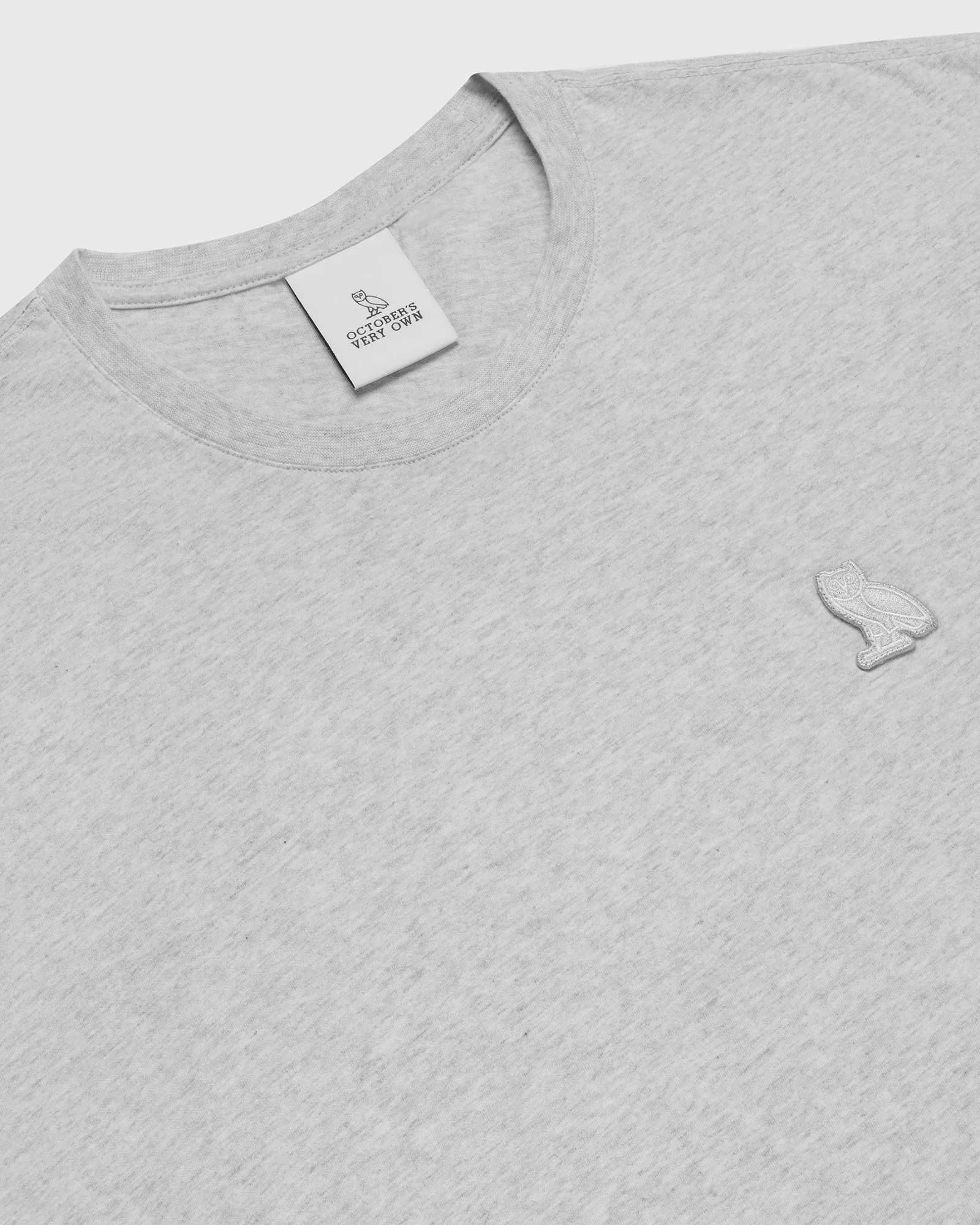 Classic Long-Sleeve Tee - Ash Heather Grey sold by OVO product image thumbnail 2