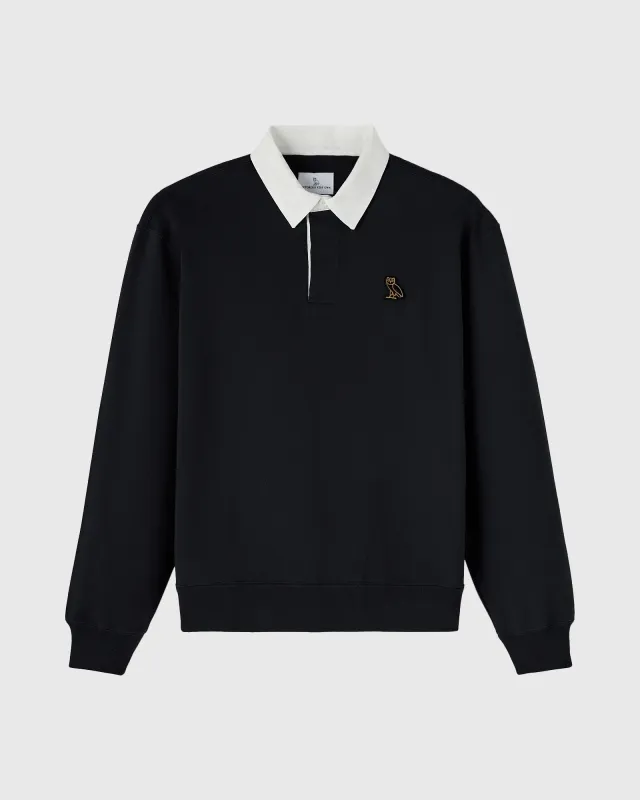 Classic Rugby Polo - Black sold by OVO