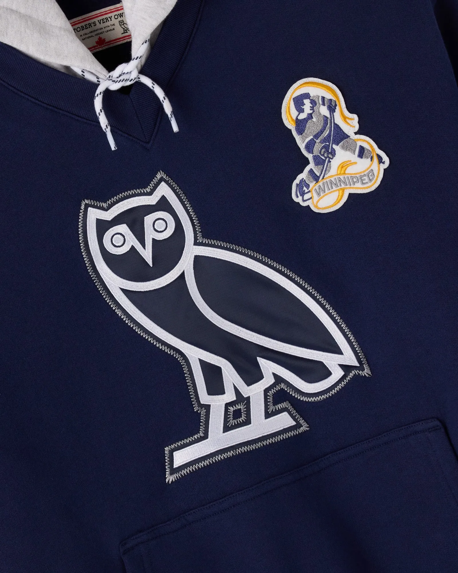 NHL Winnipeg Jets Hoodie - Navy sold by OVO product image thumbnail 3