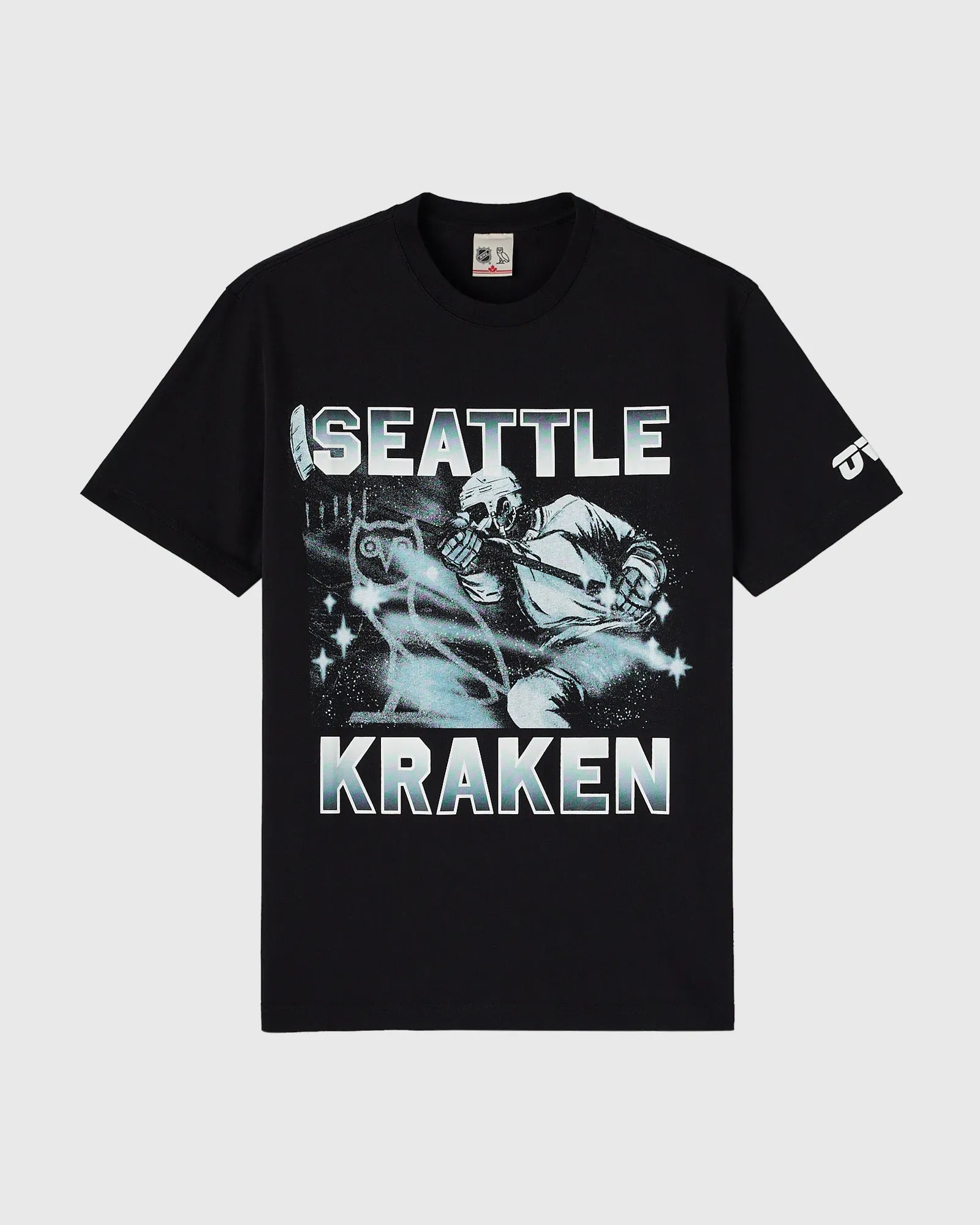 NHL Seattle Kraken Tee - Black sold by OVO