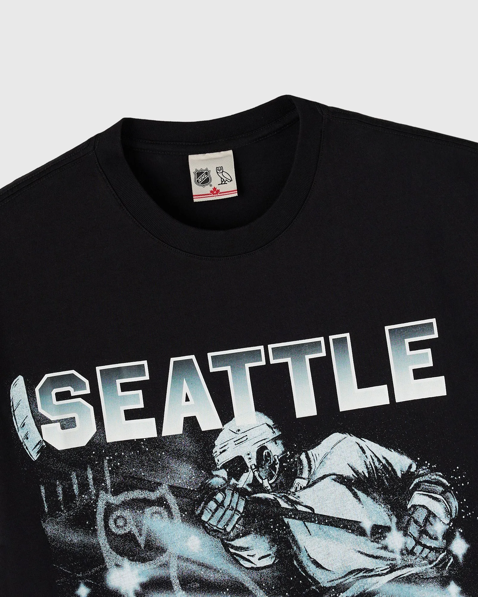 NHL Seattle Kraken Tee - Black sold by OVO product image thumbnail 3