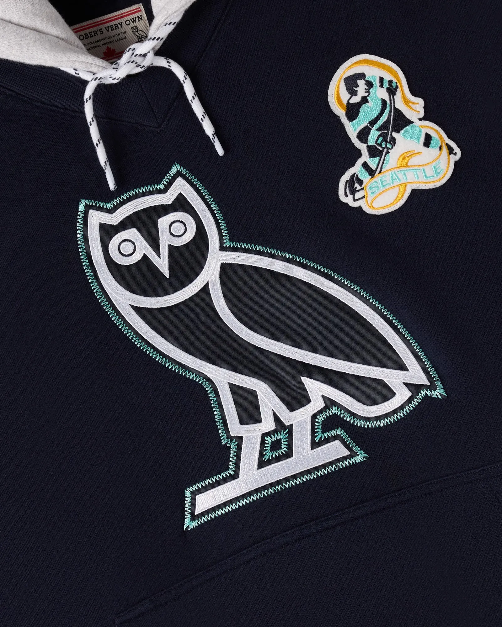 NHL Seattle Kraken Hoodie - Navy sold by OVO product image thumbnail 3