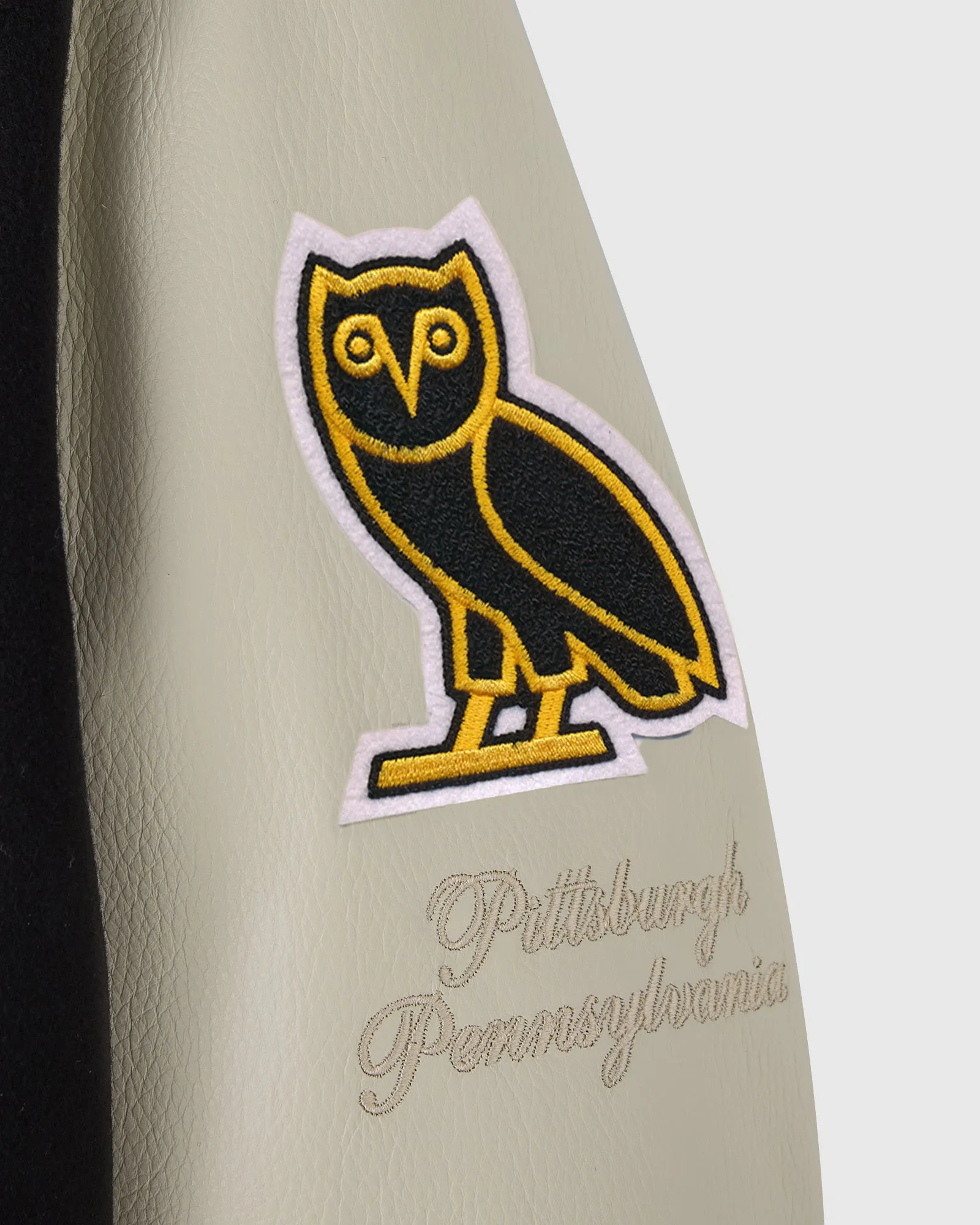 NHL Pittsburgh Penguins Varsity Jacket - Black sold by OVO product image thumbnail 3