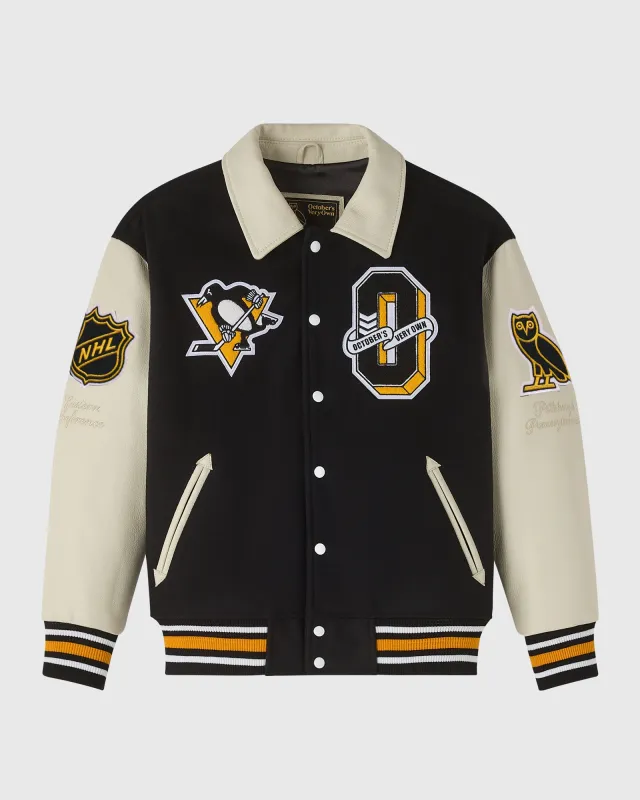 NHL Pittsburgh Penguins Varsity Jacket - Black sold by OVO