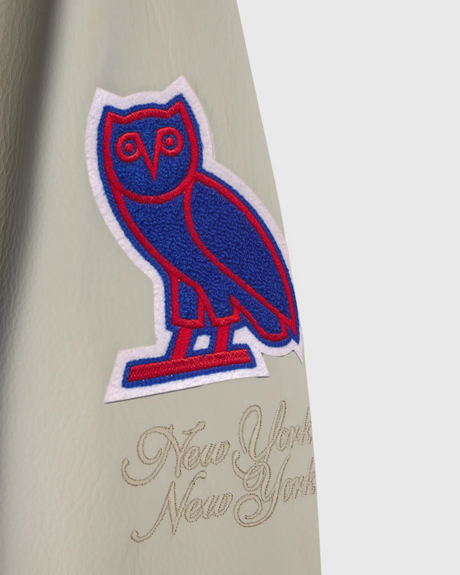 NHL New York Rangers Varsity Jacket - Blue sold by OVO product image thumbnail 3