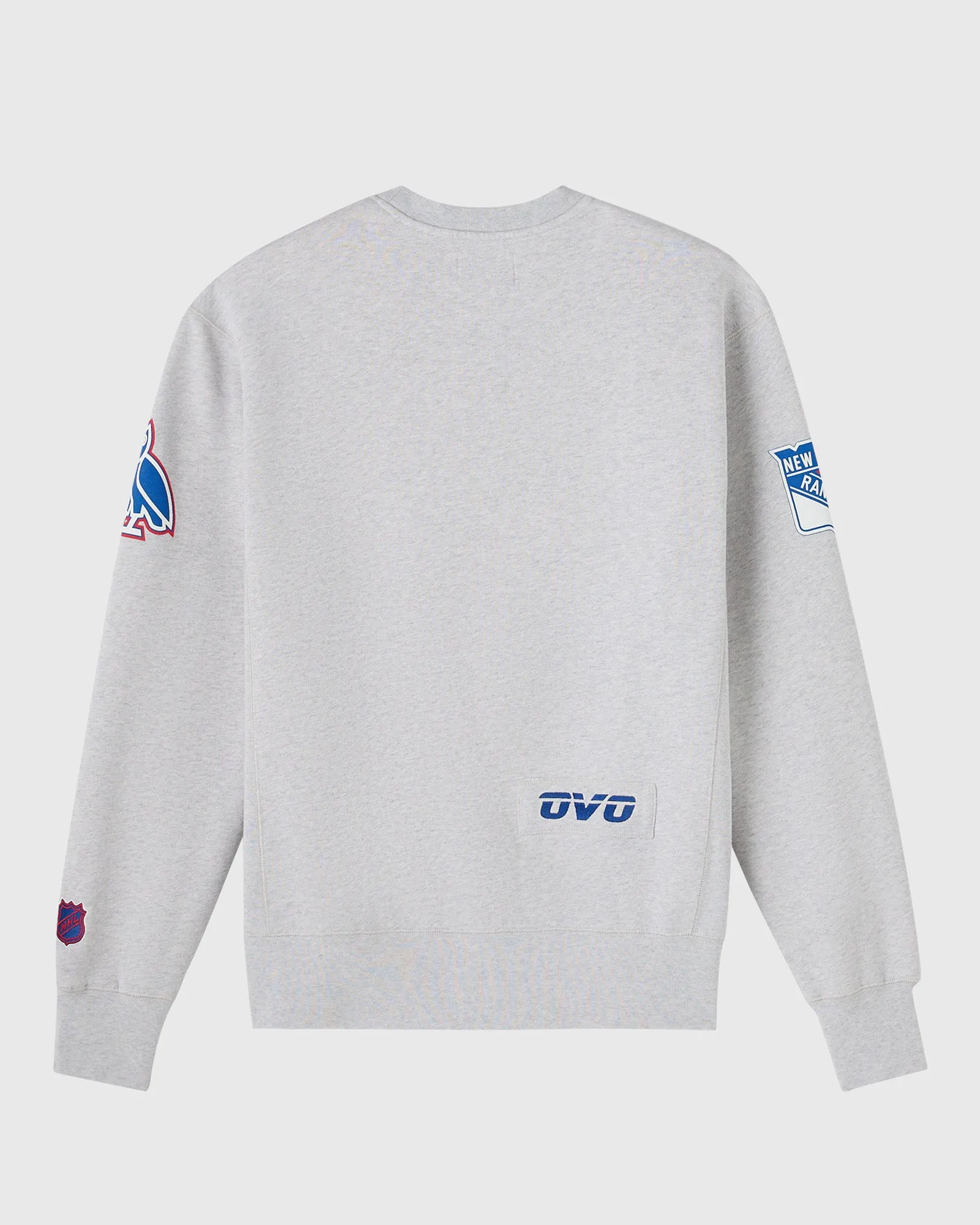 NHL New York Rangers Crewneck - Ash Heather sold by OVO product image thumbnail 2