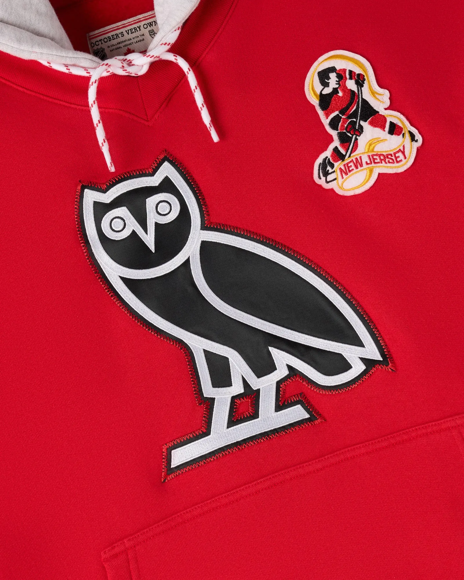 NHL New Jersey Devils Hoodie - Red sold by OVO product image thumbnail 3