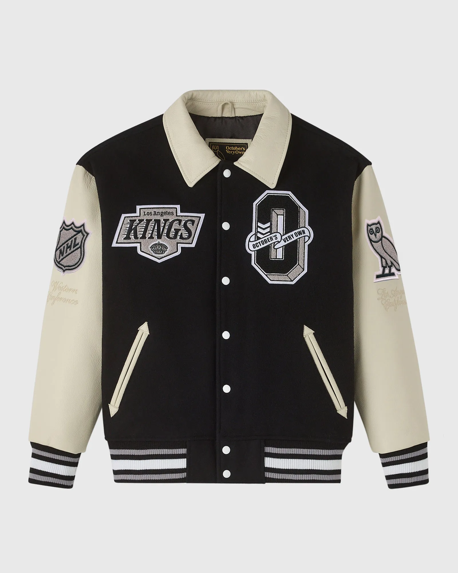 NHL Los Angeles Kings Varsity Jacket - Black sold by OVO