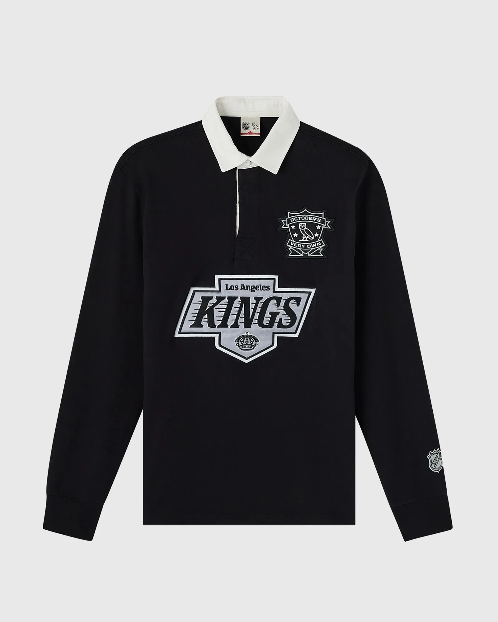 NHL Los Angeles Kings Rugby Polo - Black sold by OVO