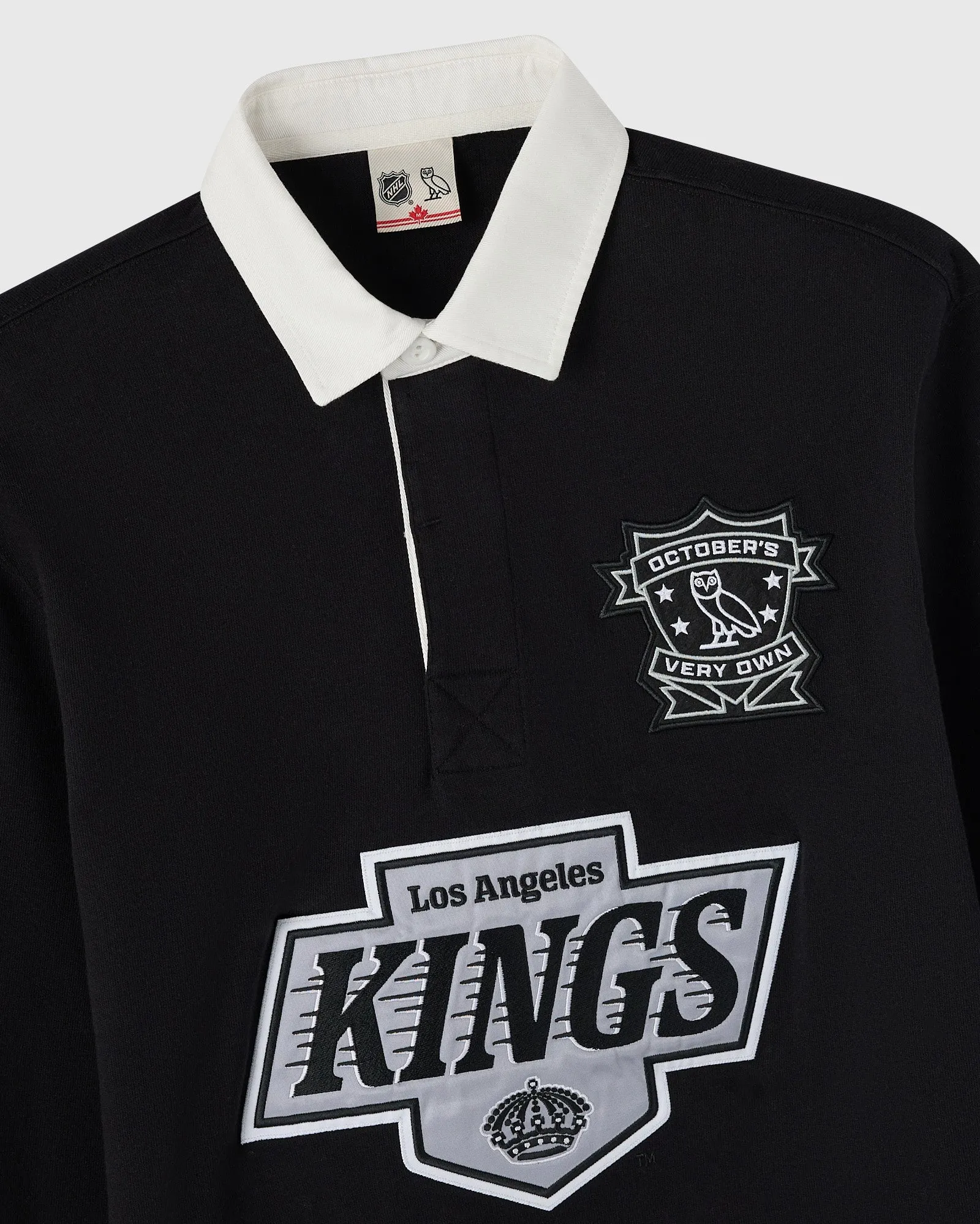 NHL Los Angeles Kings Rugby Polo - Black sold by OVO product image thumbnail 3