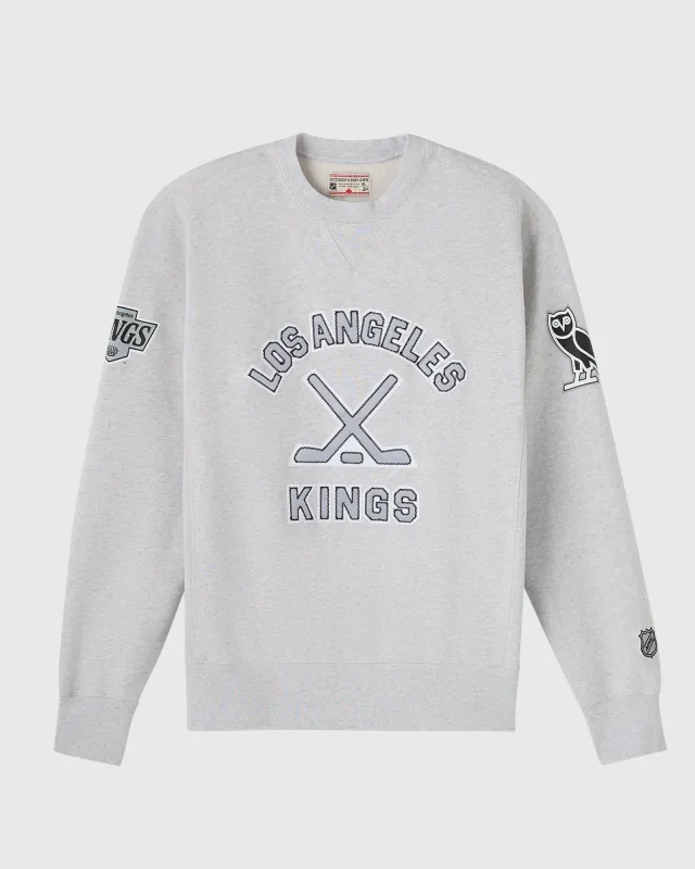 NHL Los Angeles Kings Crewneck - Ash Heather sold by OVO