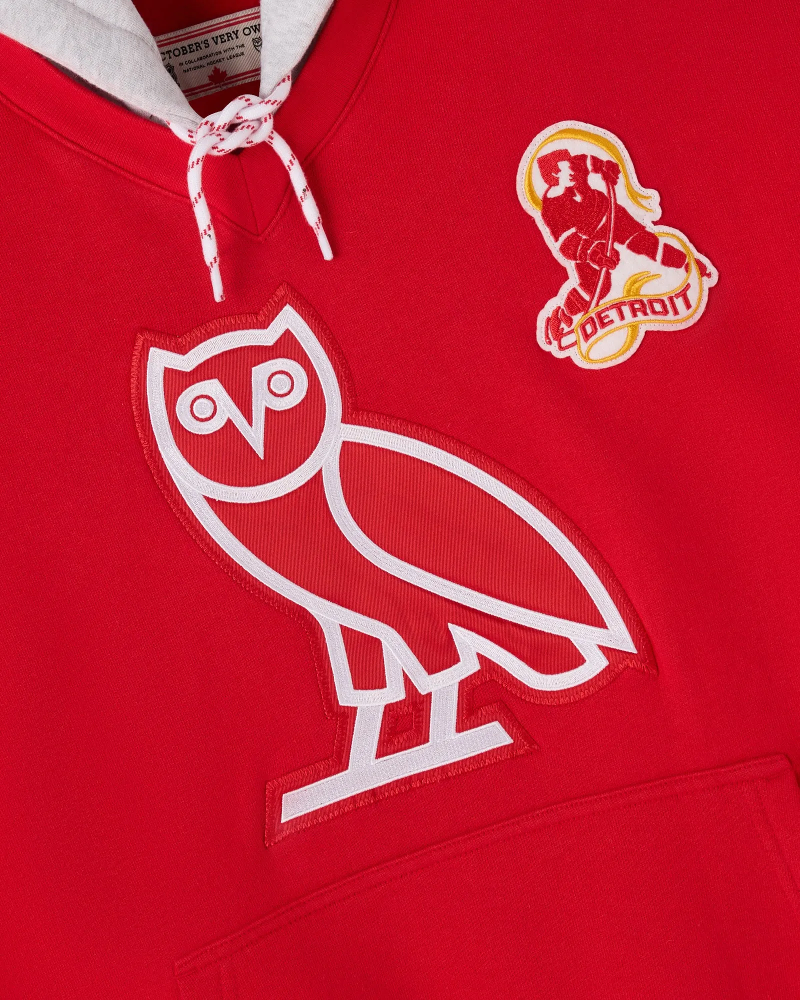 NHL Detroit Red Wings Hoodie - Red sold by OVO product image thumbnail 3