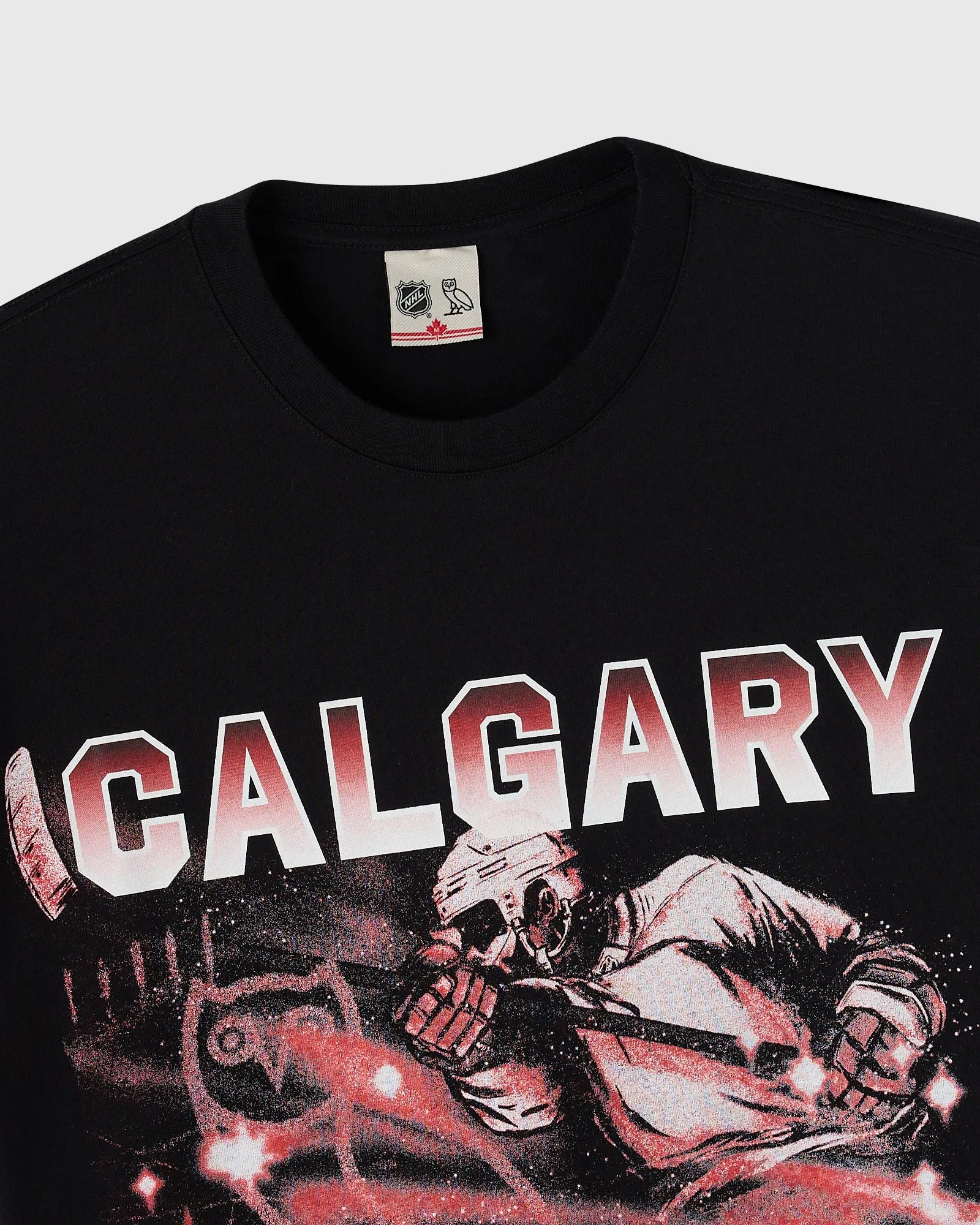 NHL Calgary Flames Tee - Black sold by OVO product image thumbnail 3