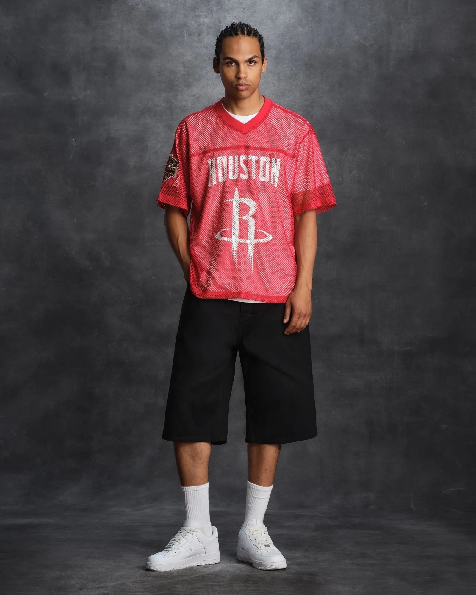 NBA Houston Rockets Mesh Jersey - Red sold by OVO product image thumbnail 4