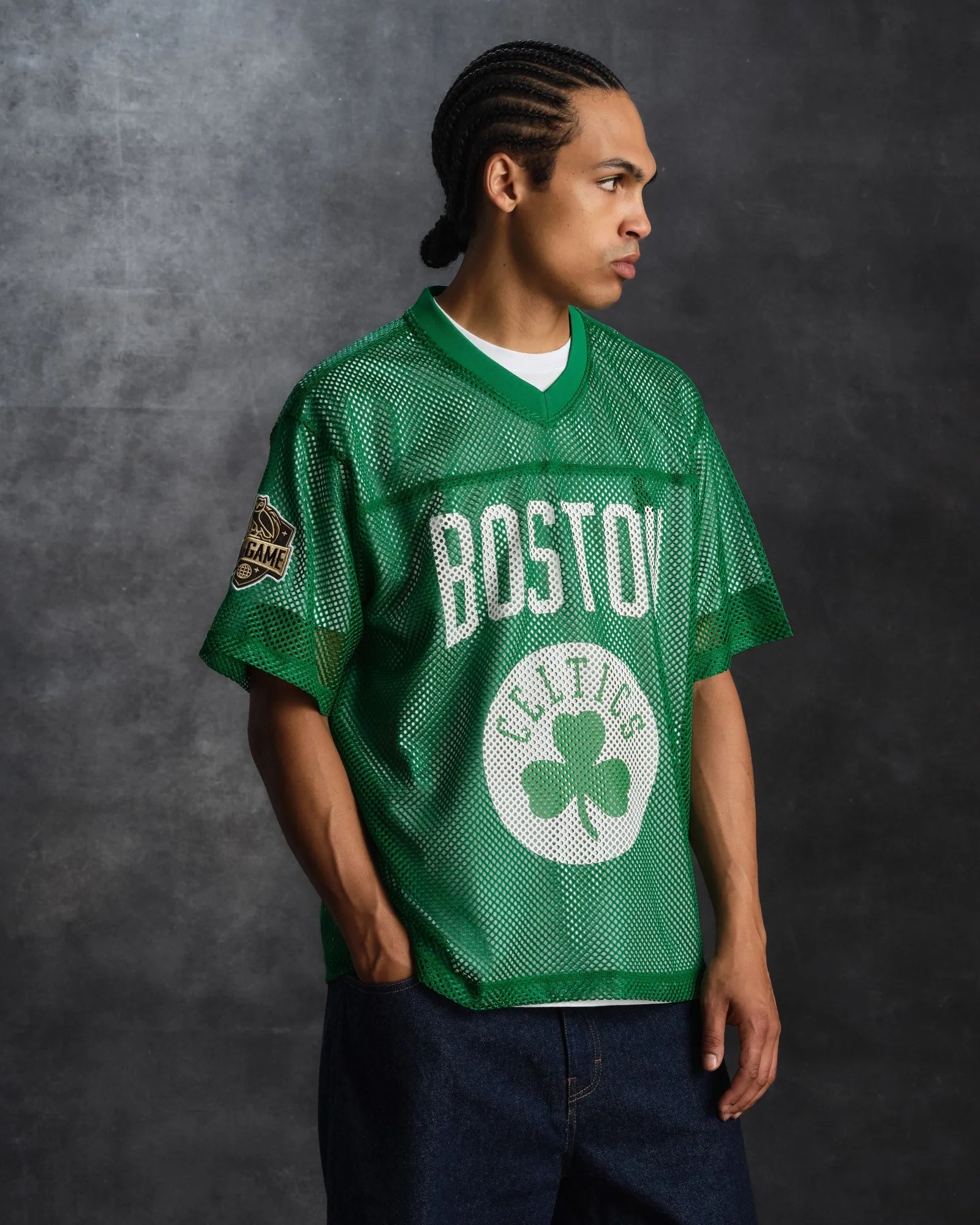 NBA Boston Celtics Mesh Jersey - Green sold by OVO product image thumbnail 2