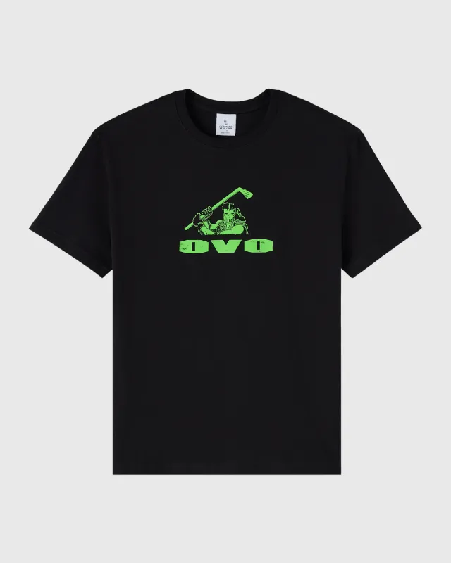Teenage Mutant Ninja Turtles Casey Tee - Black sold by OVO