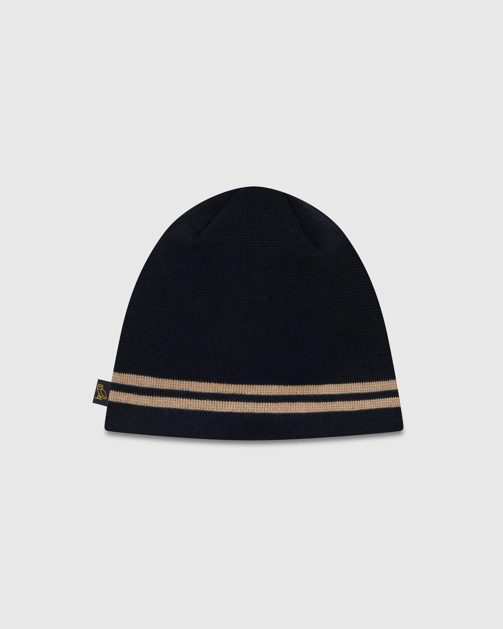 Striped Beanie - Black sold by OVO