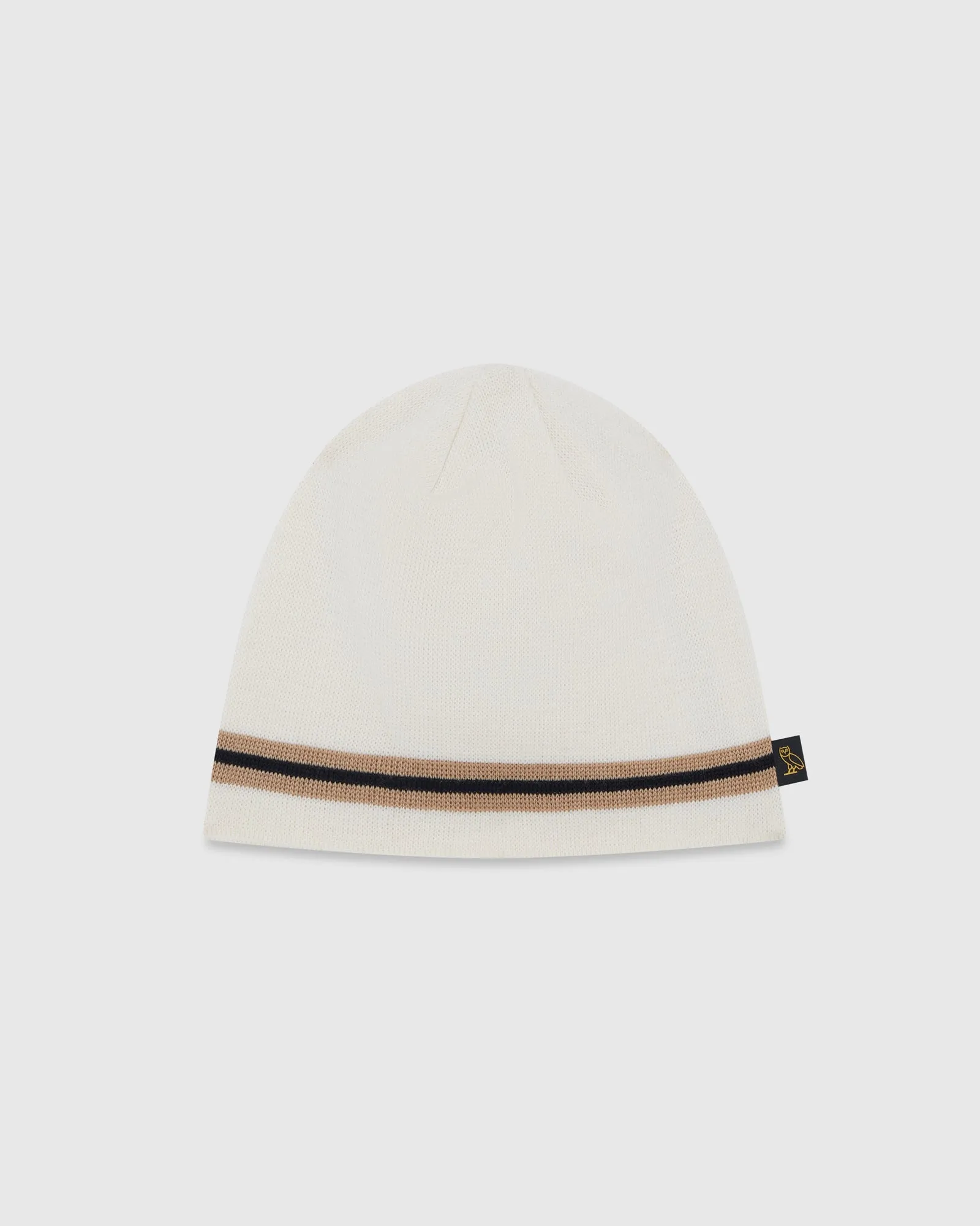 Striped Beanie - White sold by OVO product image thumbnail 2
