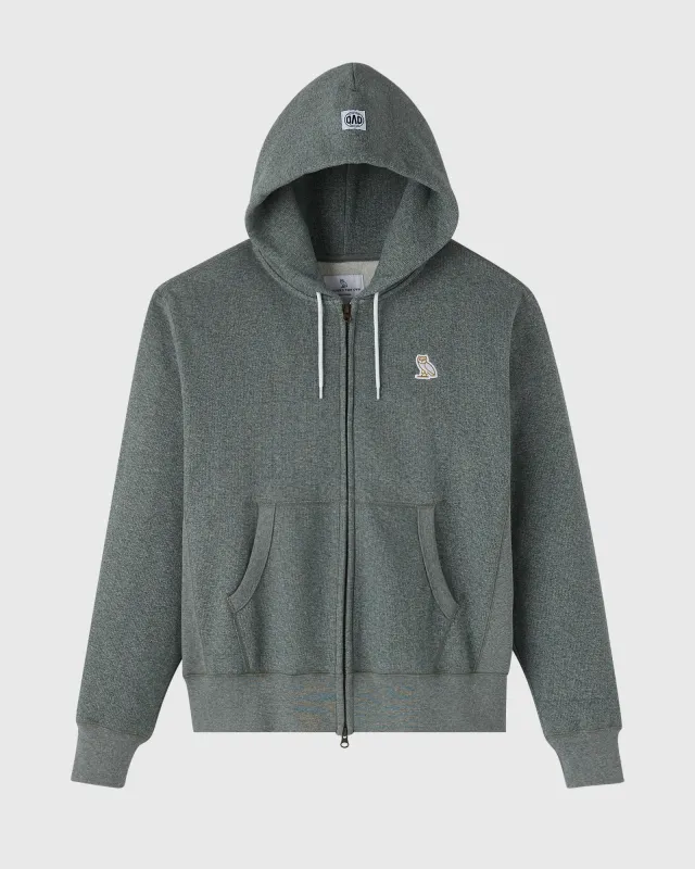 Heritage Full-Zip Hoodie - Deep Green sold by OVO