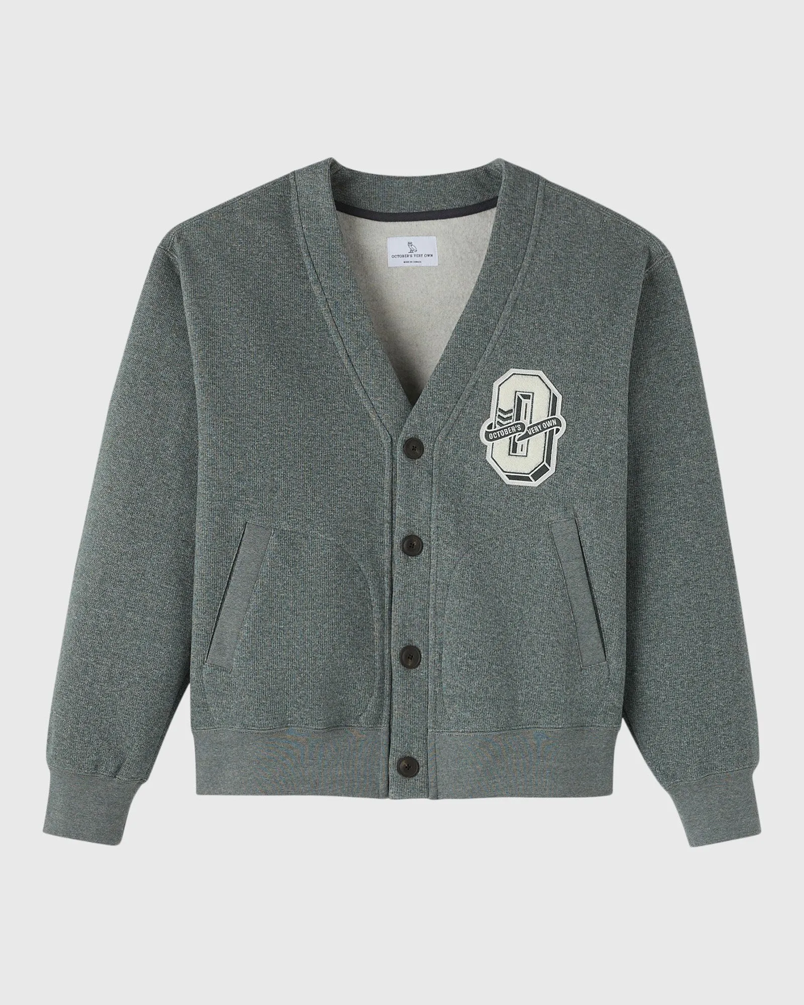 Heritage Cardigan - Deep Green sold by OVO