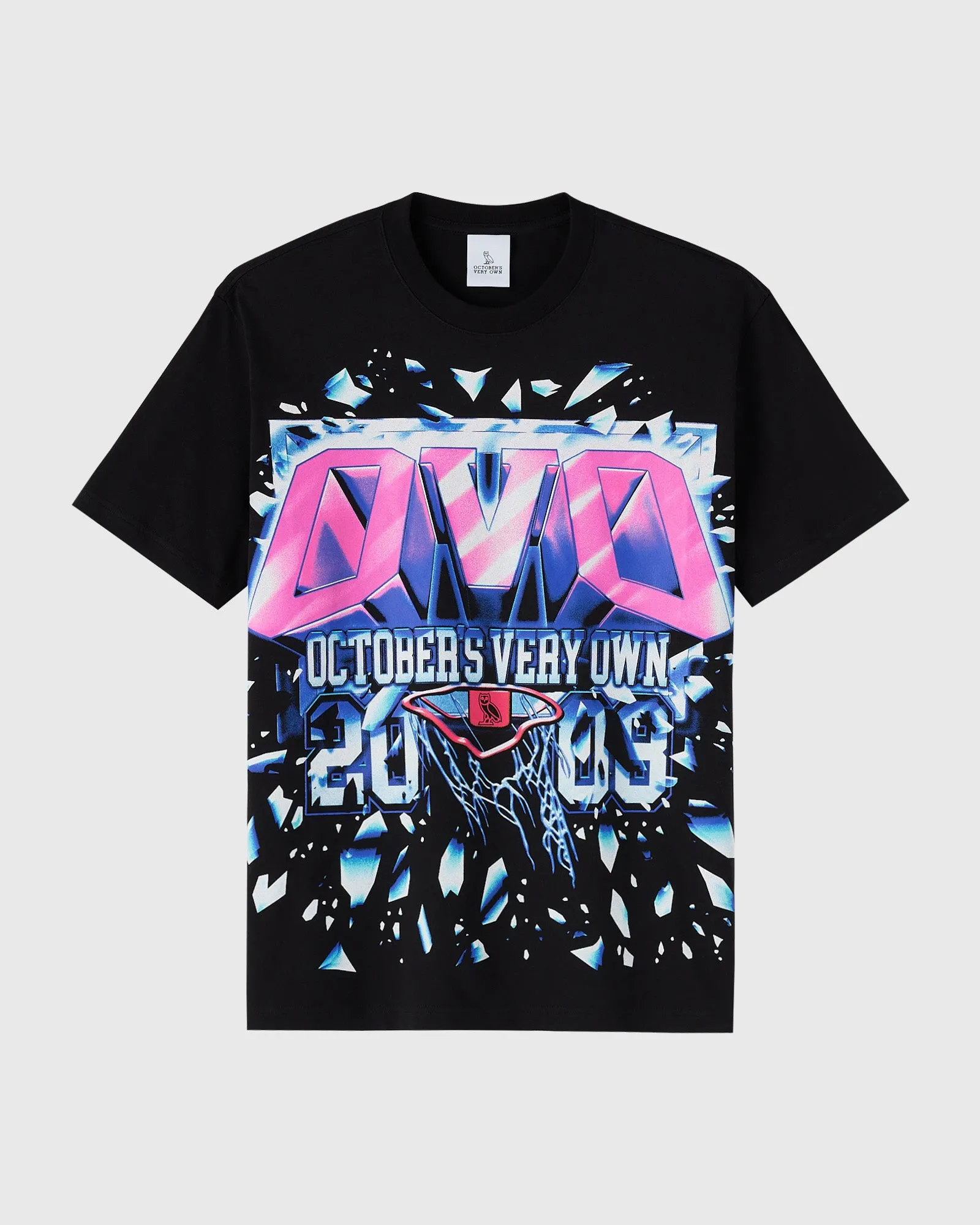 Shattered Backboard Tee - Black sold by OVO