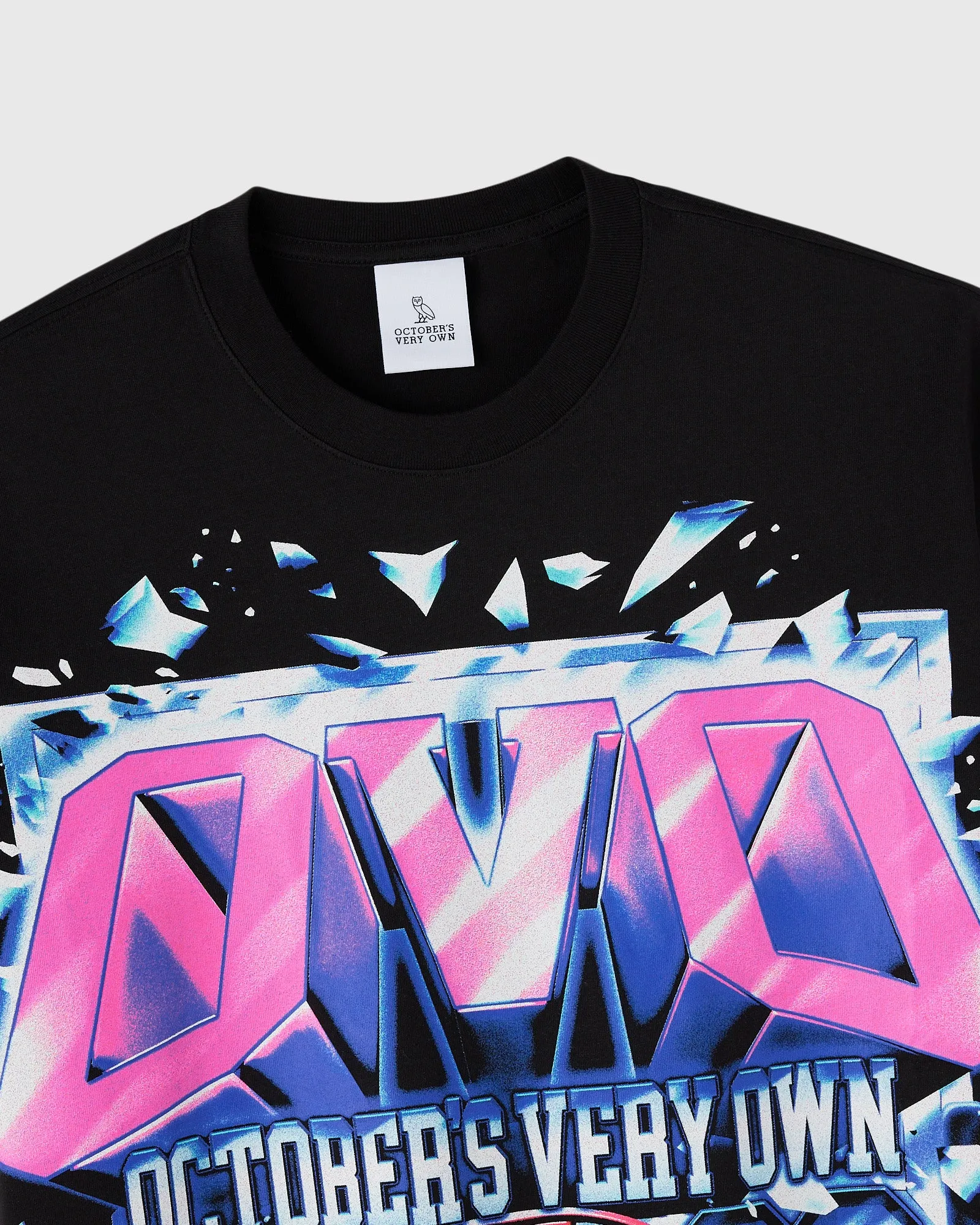 Shattered Backboard Tee - Black sold by OVO product image thumbnail 2