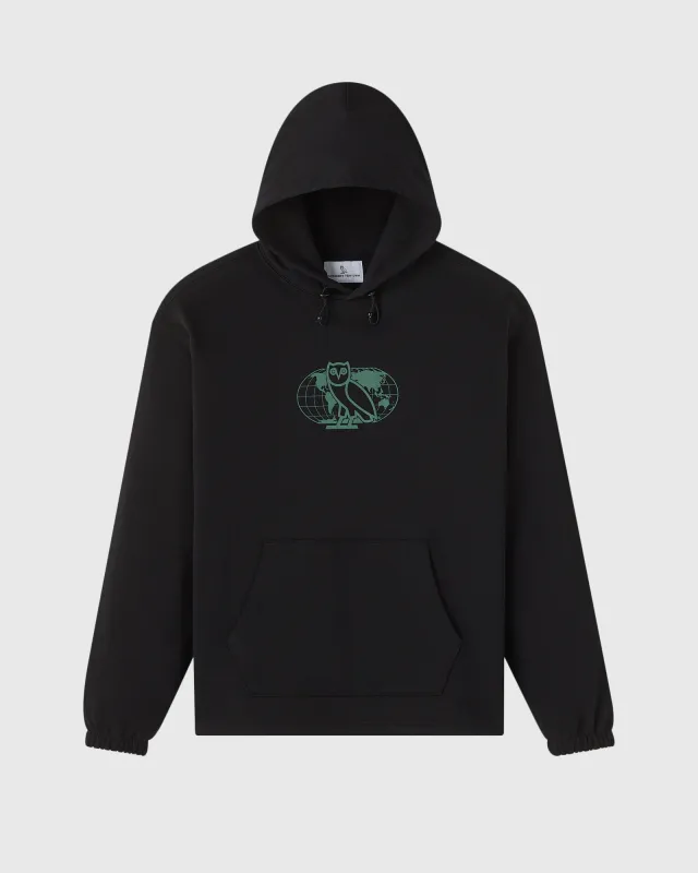 OVO International Terry Hoodie - Black sold by OVO