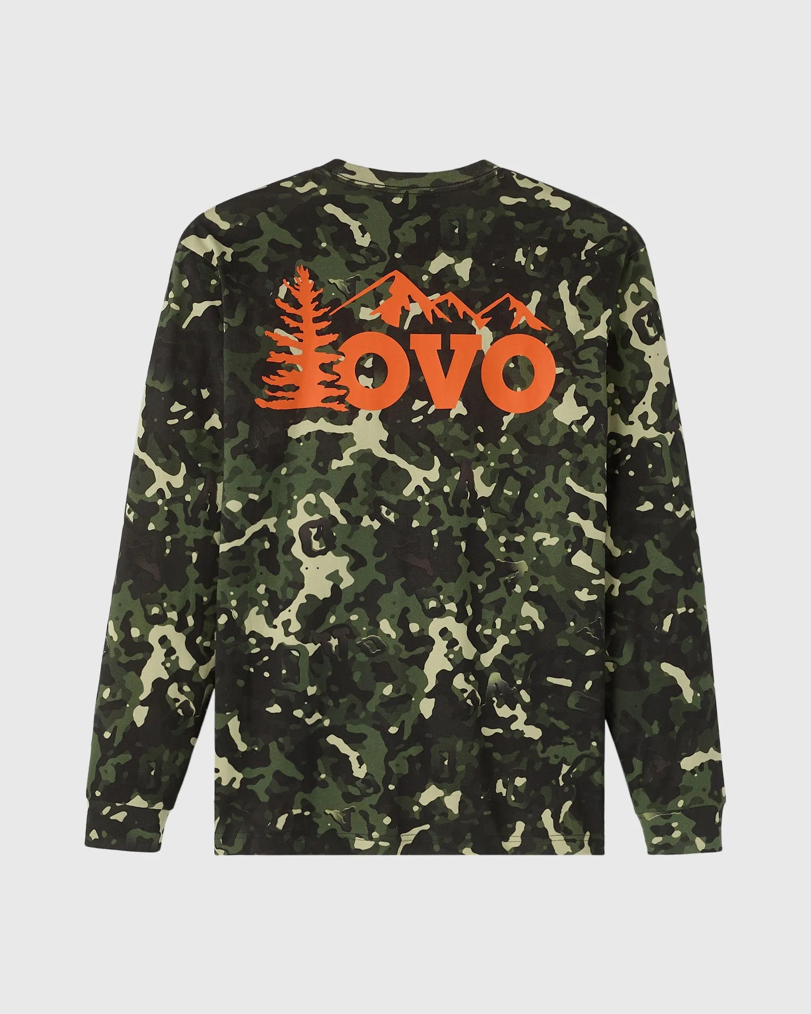 Outdoors Long-Sleeve Tee - Camo sold by OVO product image thumbnail 2