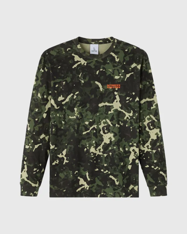 Outdoors Long-Sleeve Tee - Camo sold by OVO