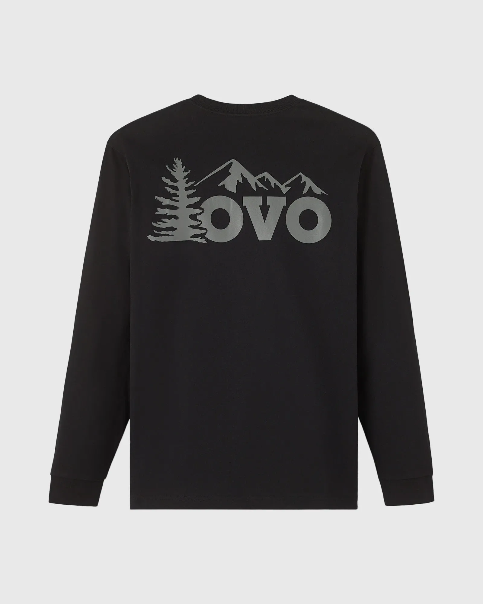 Outdoors Long-Sleeve Tee - Black sold by OVO product image thumbnail 2