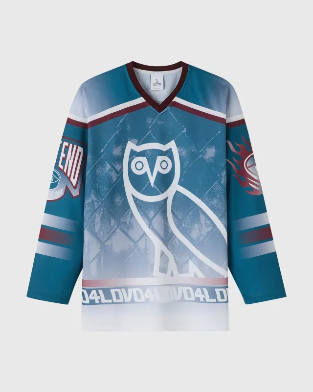 OVO4L West End Hockey Jersey - Green sold by OVO