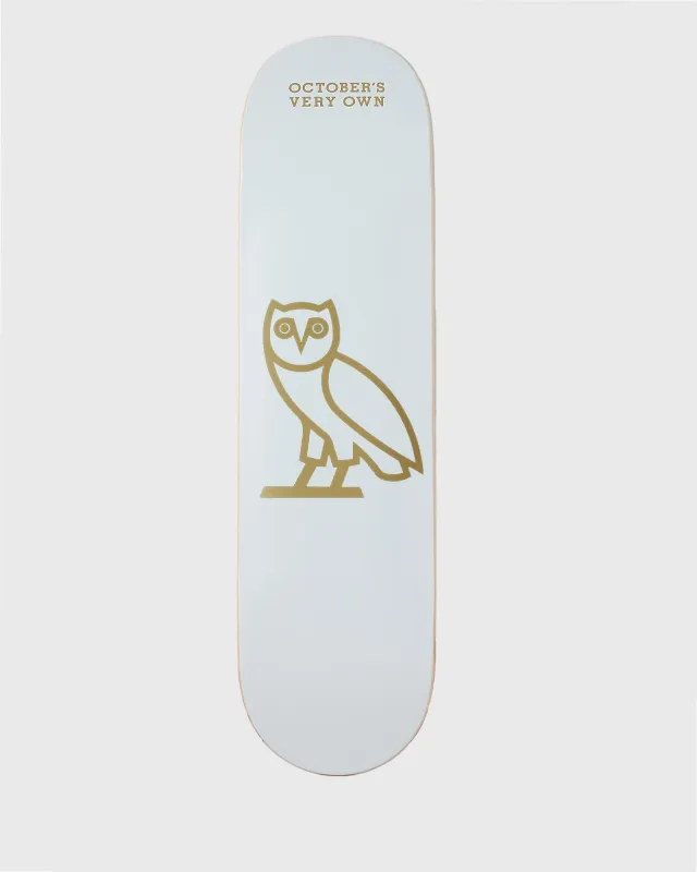 Icon Skate Deck - White sold by OVO