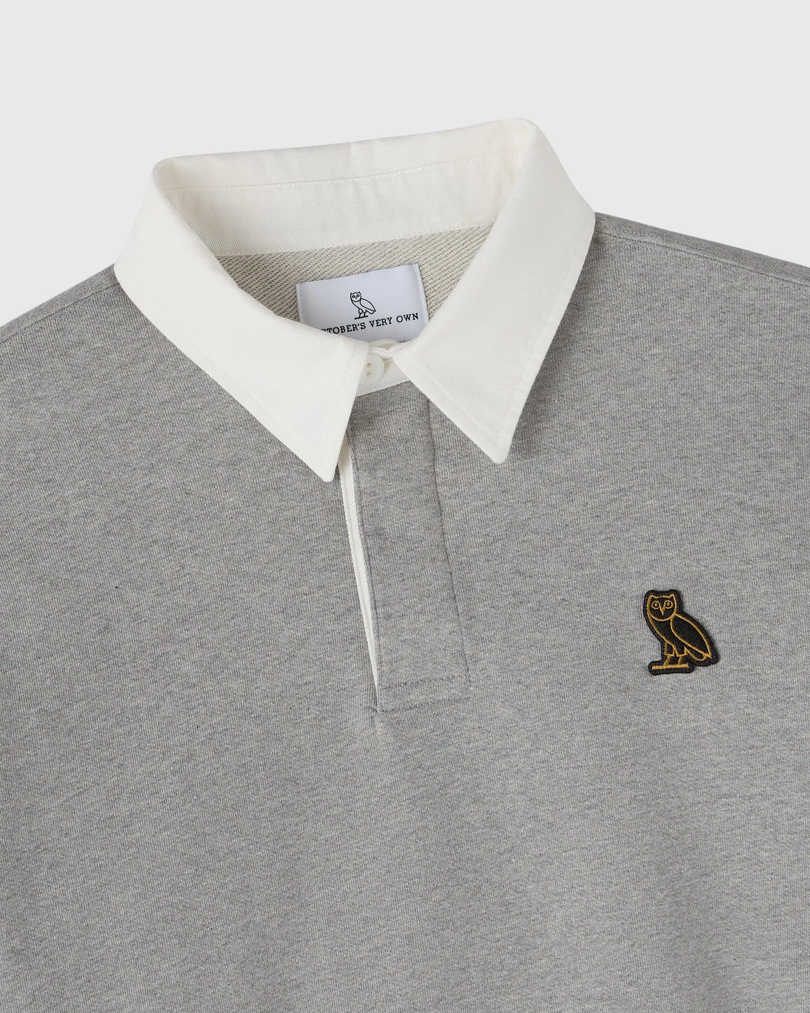 Classic Rugby Polo - Heather Grey sold by OVO product image thumbnail 2