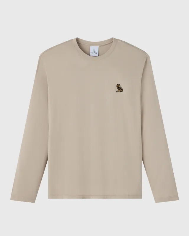 Classic Long-Sleeve Tee - Sandstone sold by OVO