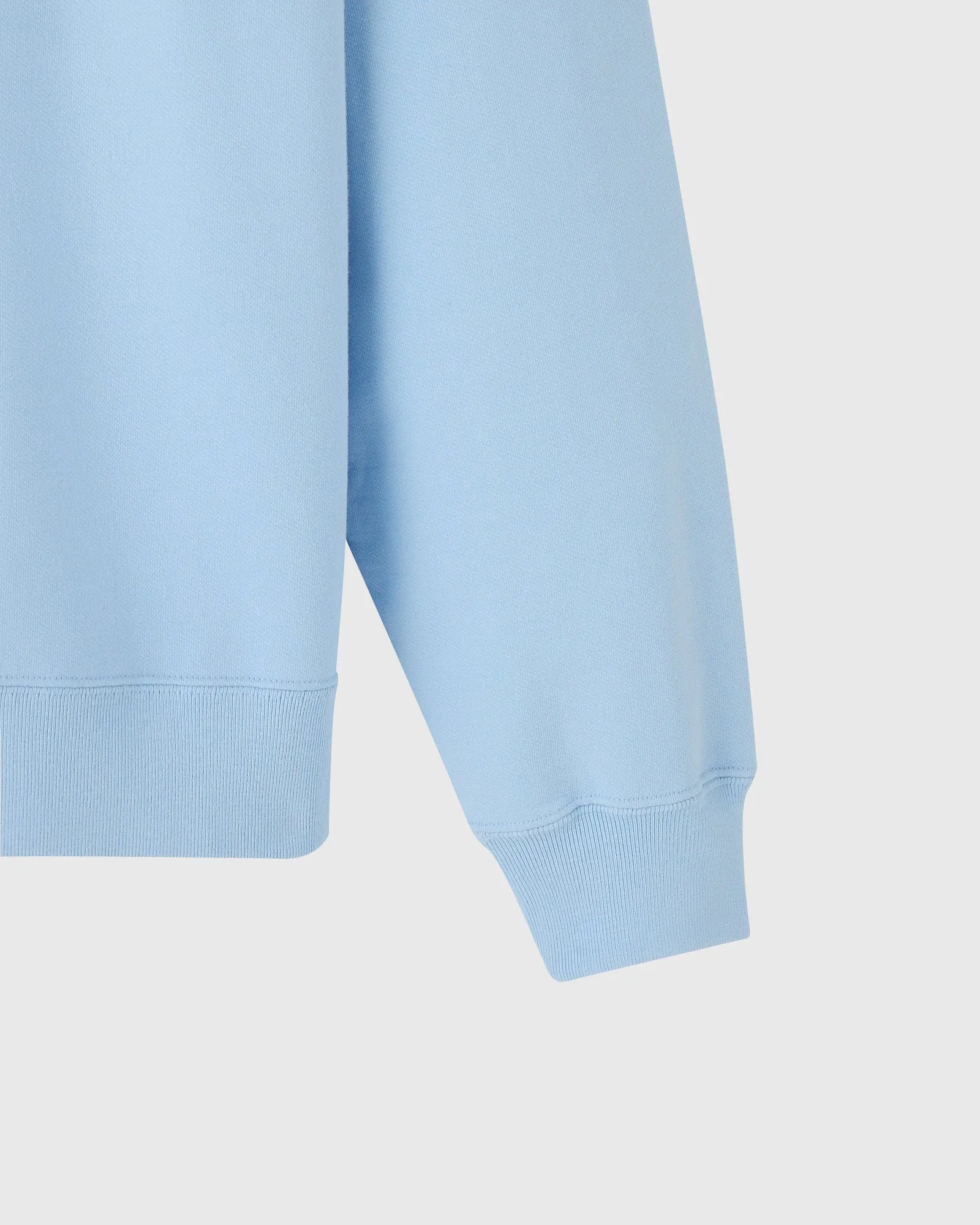 Classic Quarter-Zip Mockneck Sweatshirt - Light Blue sold by OVO product image thumbnail 3
