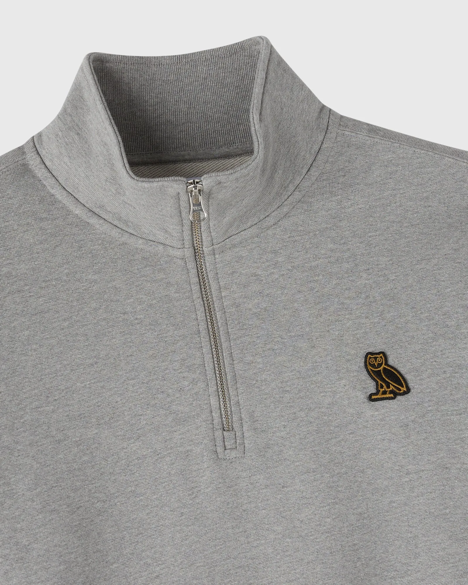 Classic Quarter-Zip Mockneck - Heather Grey sold by OVO product image thumbnail 2