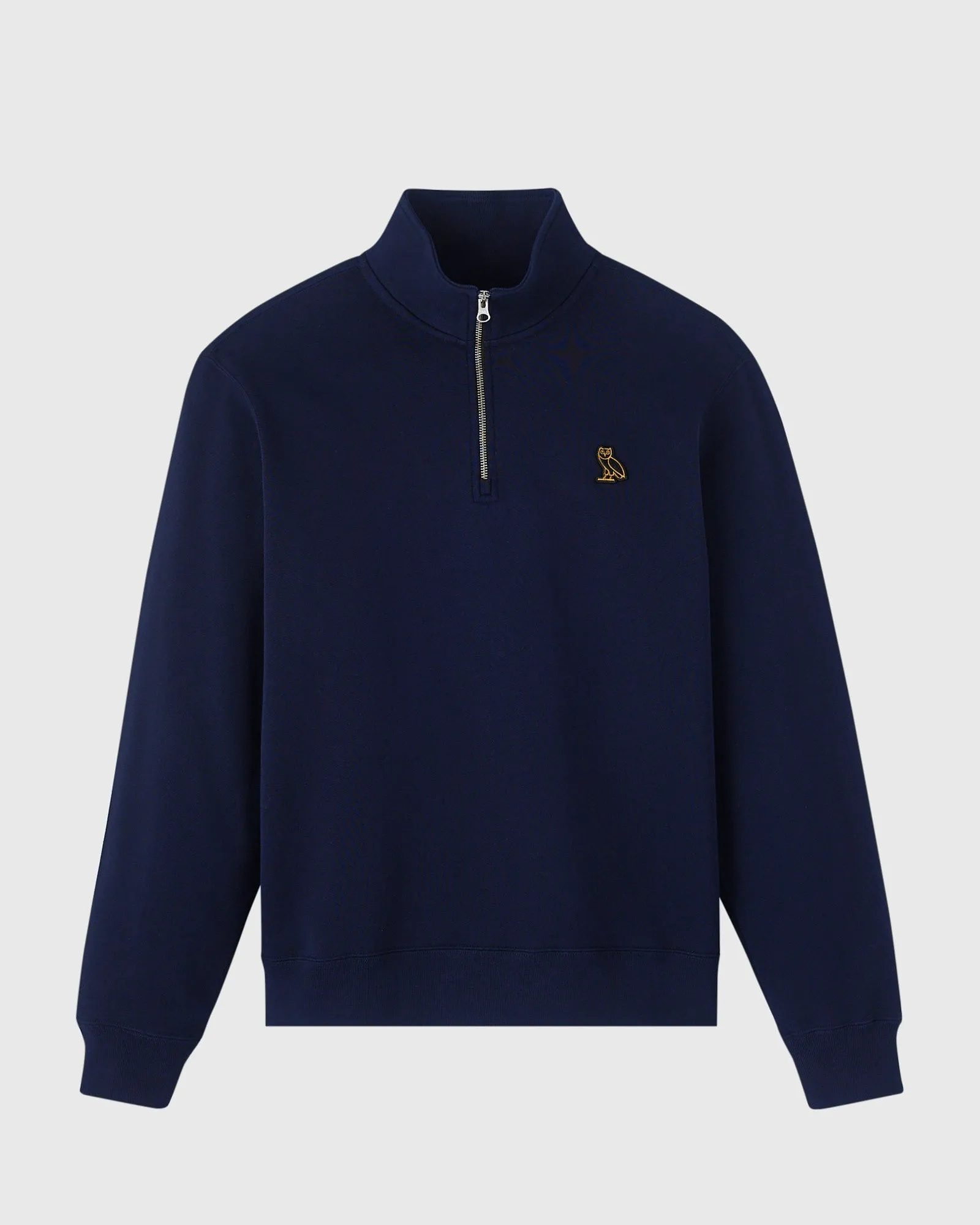 Classic Quarter-Zip Mockneck - Navy sold by OVO