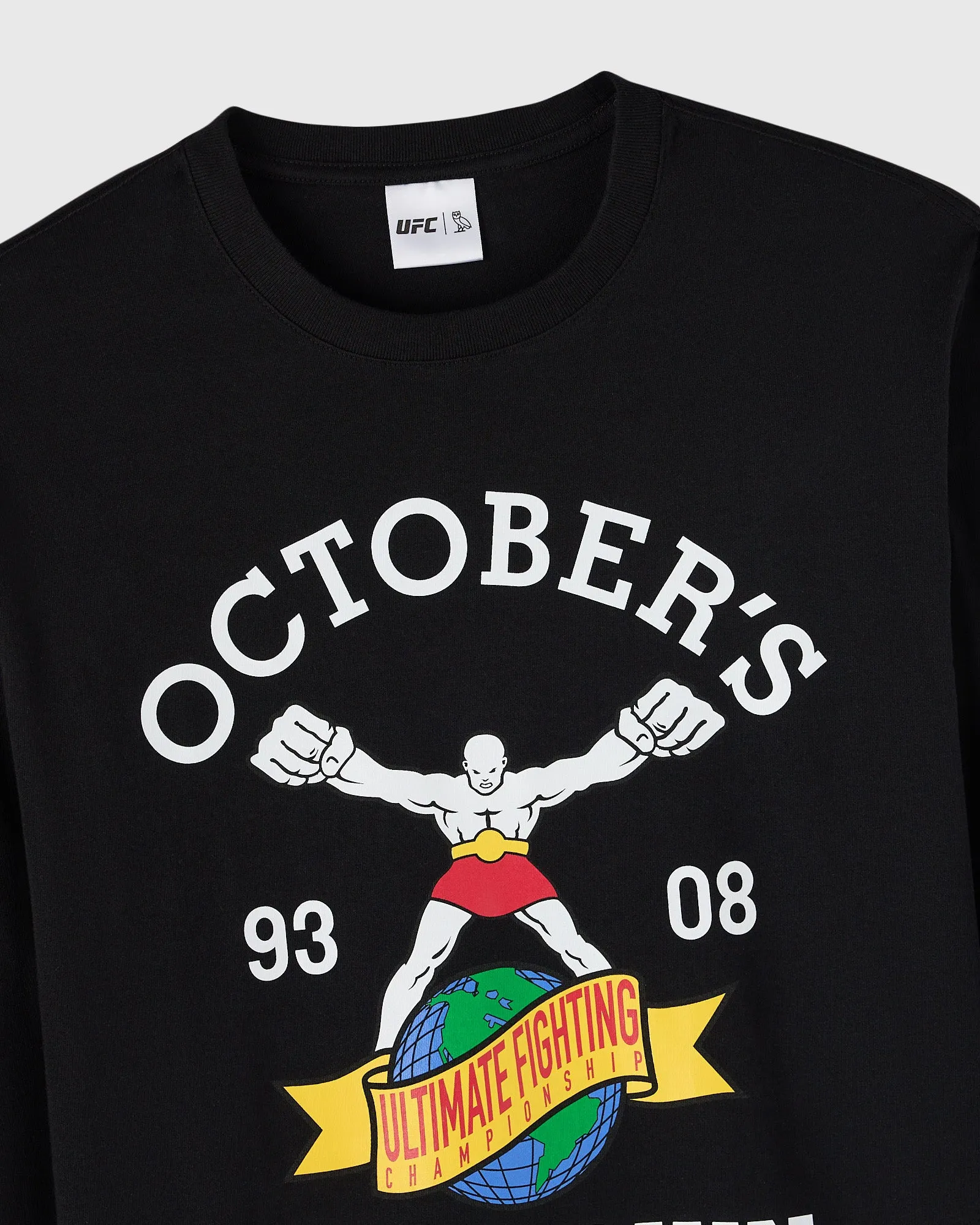 UFC Long-Sleeve Tee - Black sold by OVO product image thumbnail 5