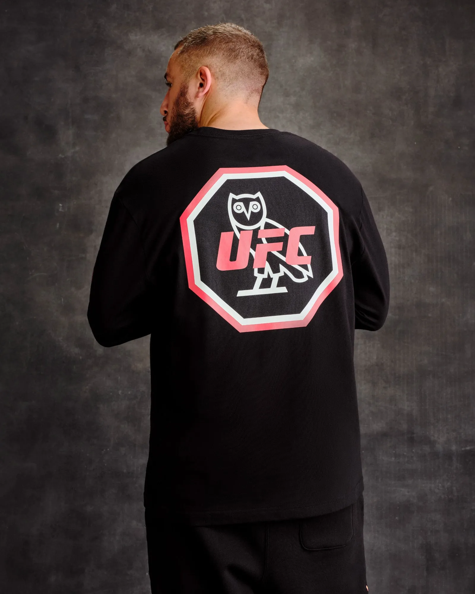 UFC Long-Sleeve Tee - Black sold by OVO product image thumbnail 2