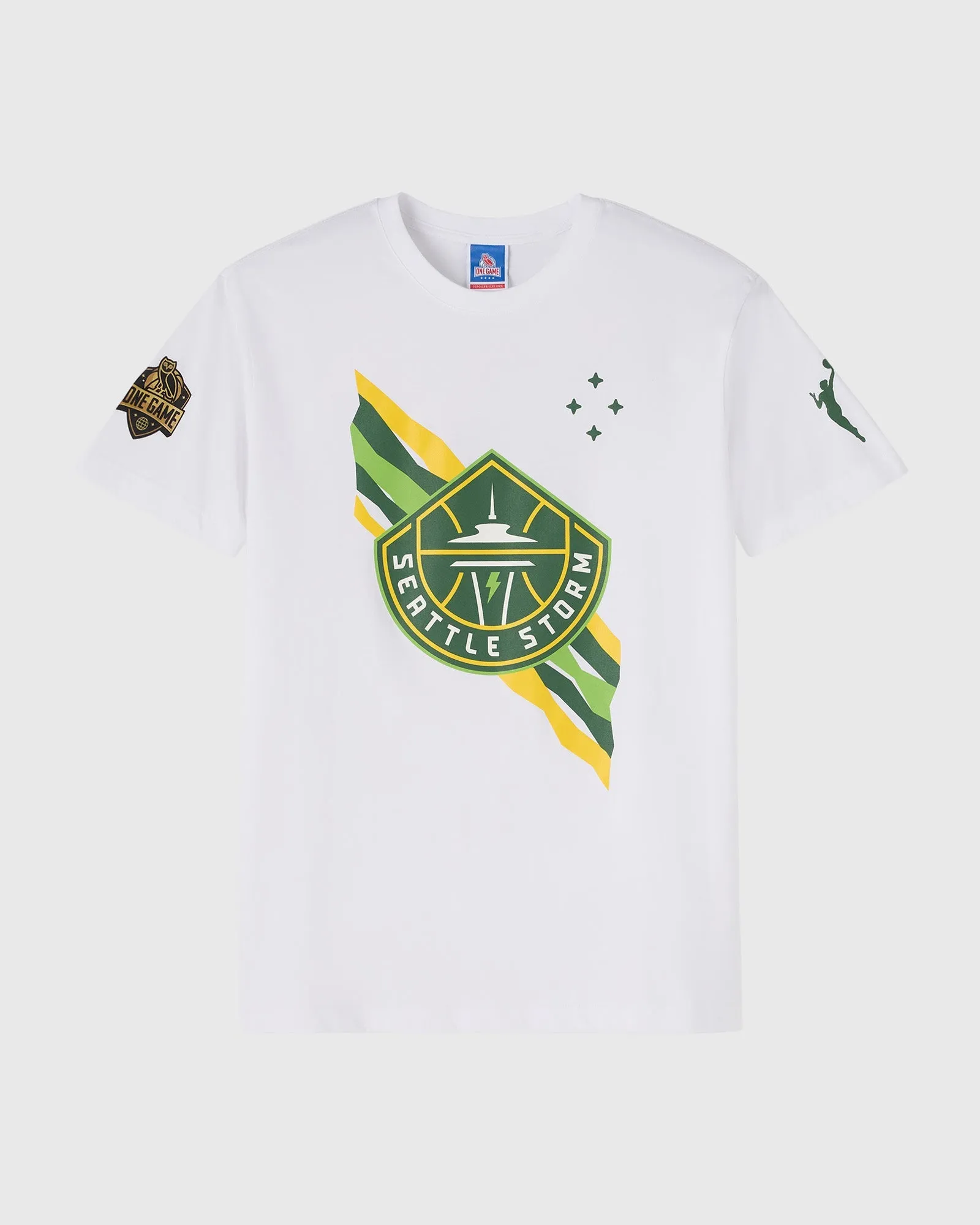 WNBA Seattle Storm Tee - White sold by OVO