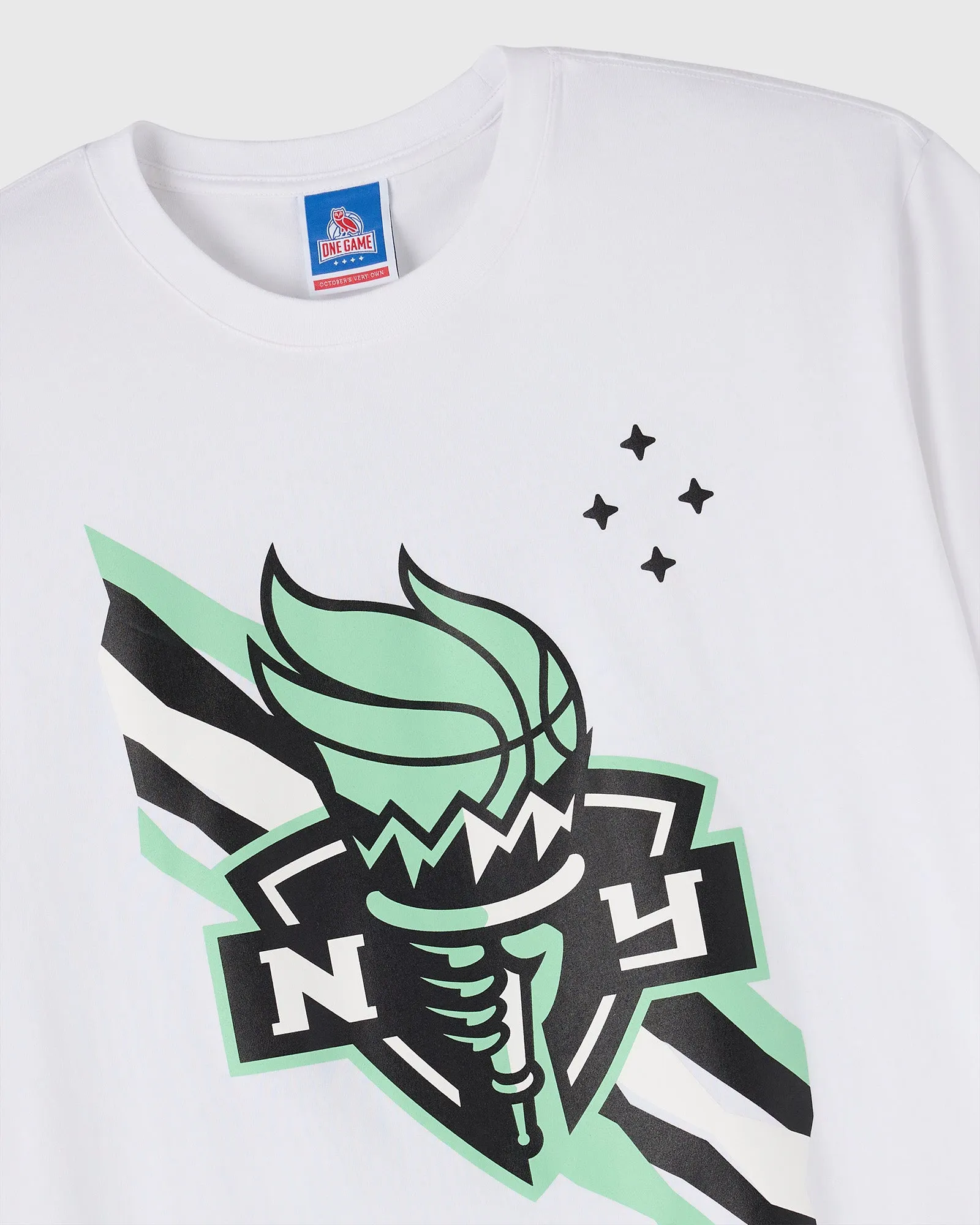 WNBA New York Liberty Tee - White sold by OVO product image thumbnail 5