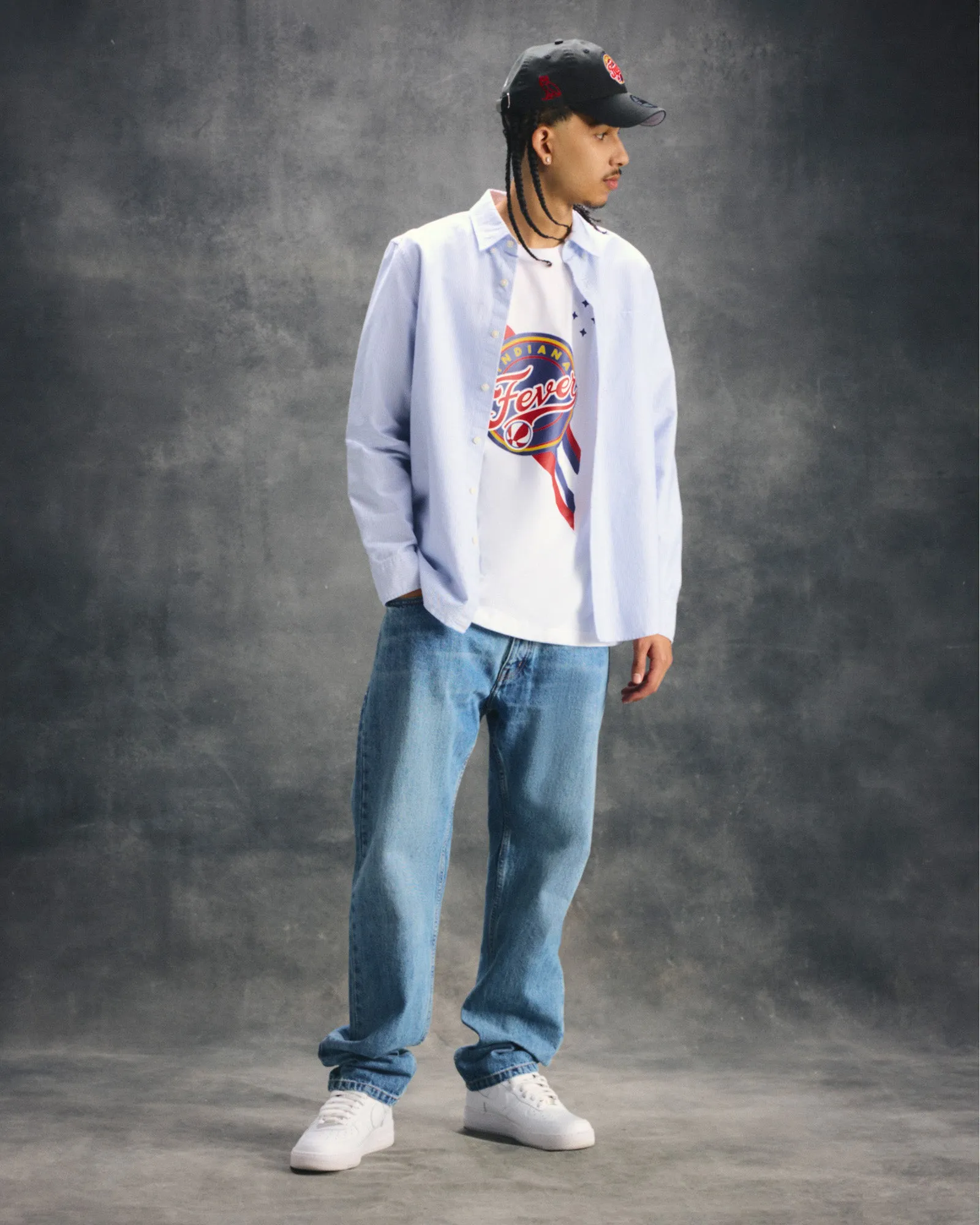 WNBA Indiana Fever Tee - White sold by OVO product image thumbnail 4