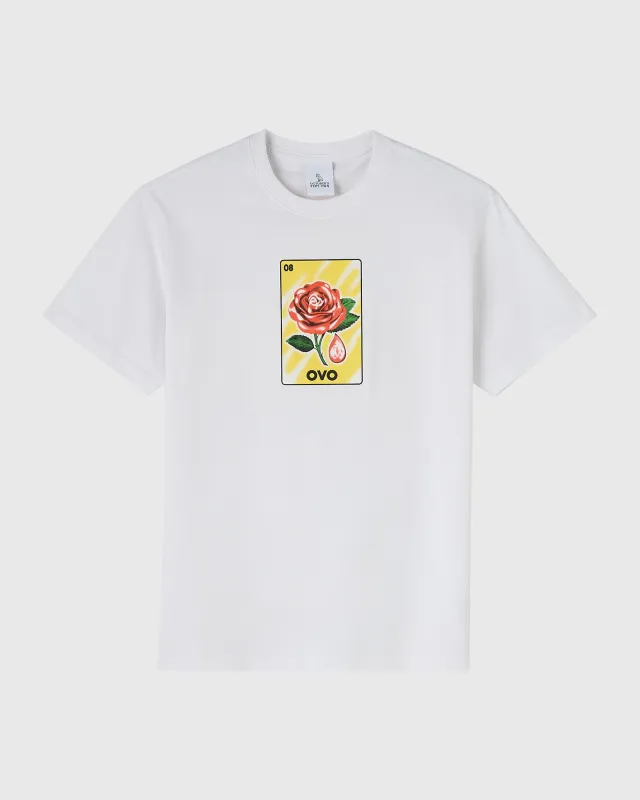 Rose Drop Tee - White sold by OVO