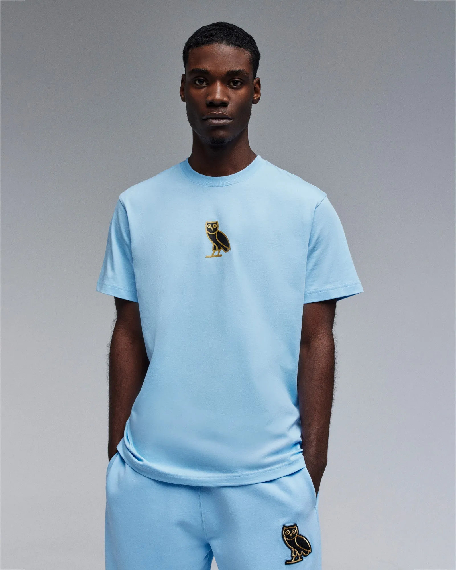 Signature Tee - Light Blue sold by OVO product image thumbnail 2